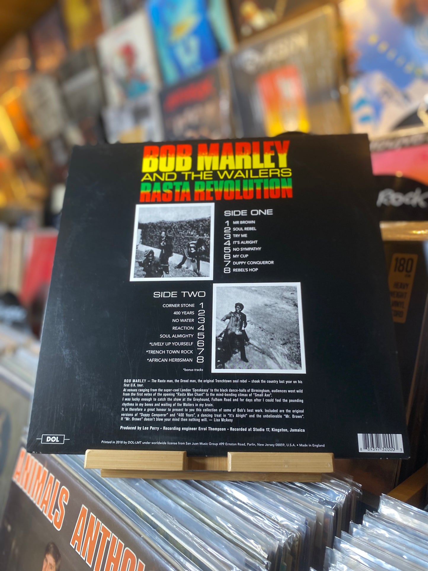 BOB MARLEY & THE WAILERS - RASTA REVOLUTION / LP, COMP, RE, 180 (EU 2018)