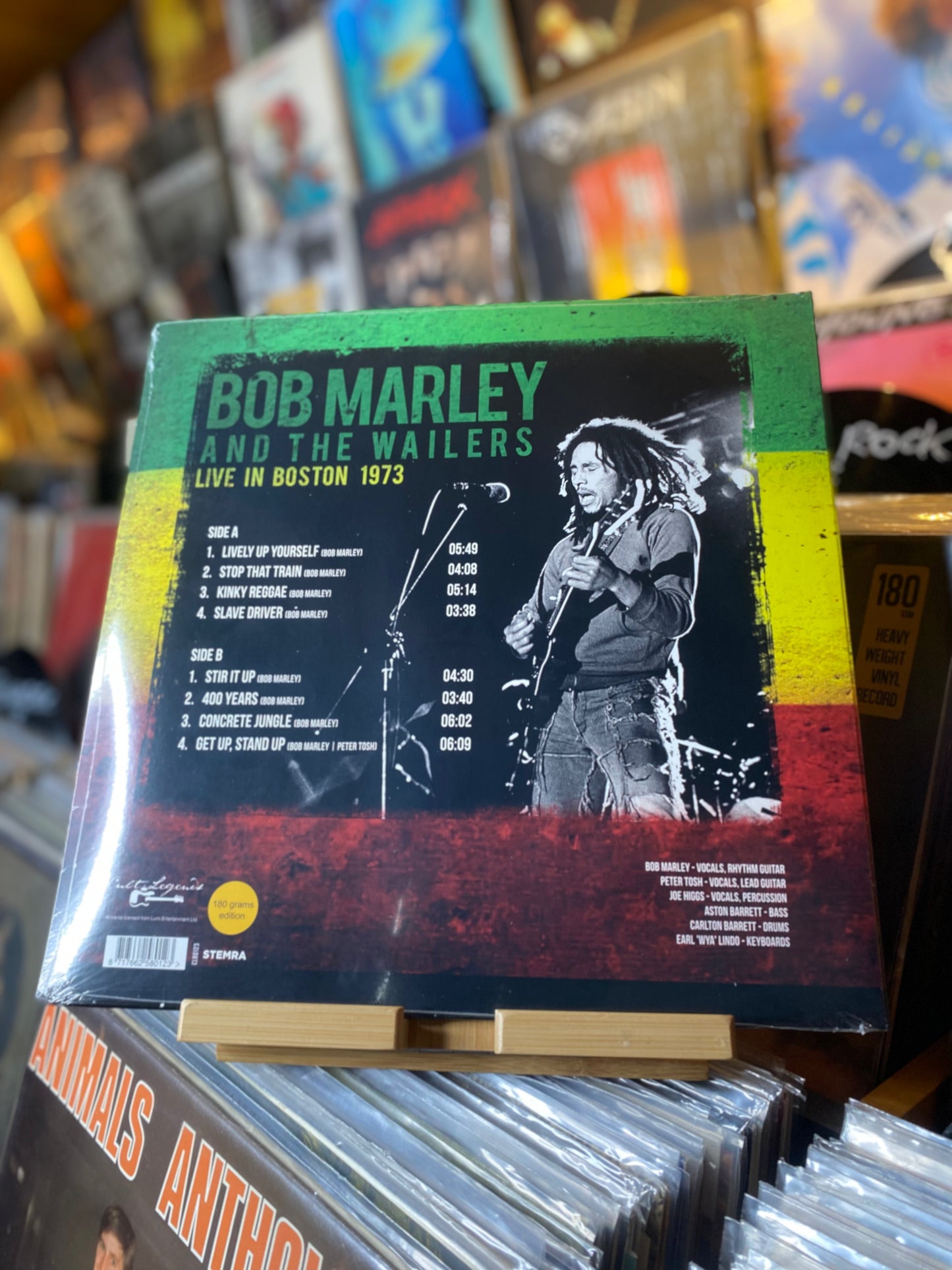 BOB MARLEY & THE WAILERS - LIVE IN BOSTON 1973 / LP, ALBUM, (NETHERLANDS 2019)