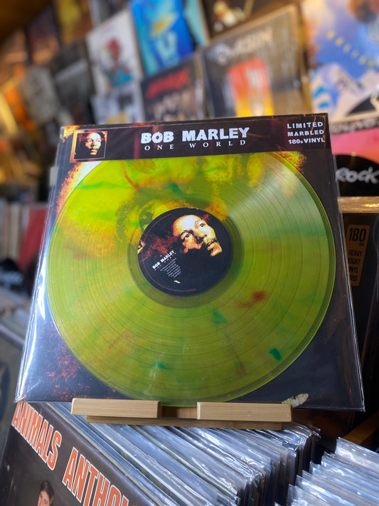 BOB MARLEY - ONE WORLD / LP, COMP, LIMITED, MARBLE VINYL  (EU 2018)
