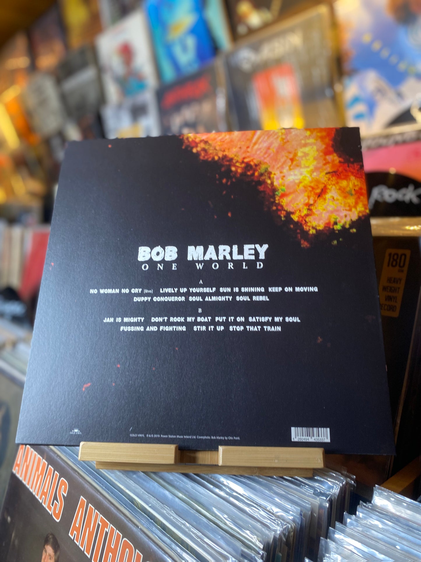 BOB MARLEY - ONE WORLD / LP, COMP, LIMITED, MARBLE VINYL  (EU 2018)