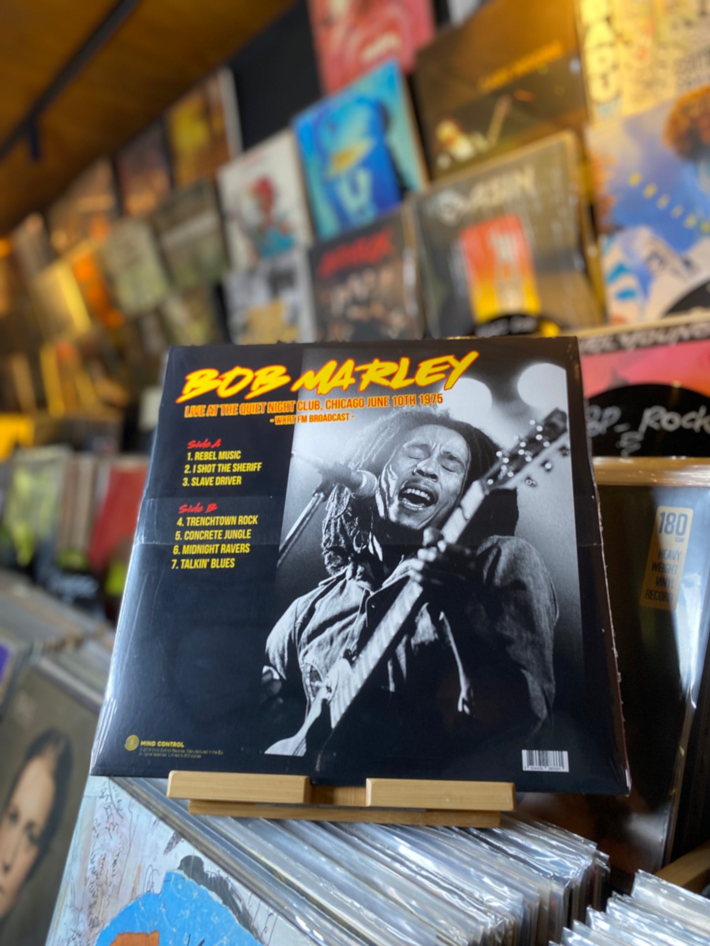 BOB MARLEY - LIVE AT THE QUIET NIGHT CLUB, CHICAGO JUNE 10TH 1975 -WXRT FM BROADCAST- / LP, LIMITED(EU 2019)