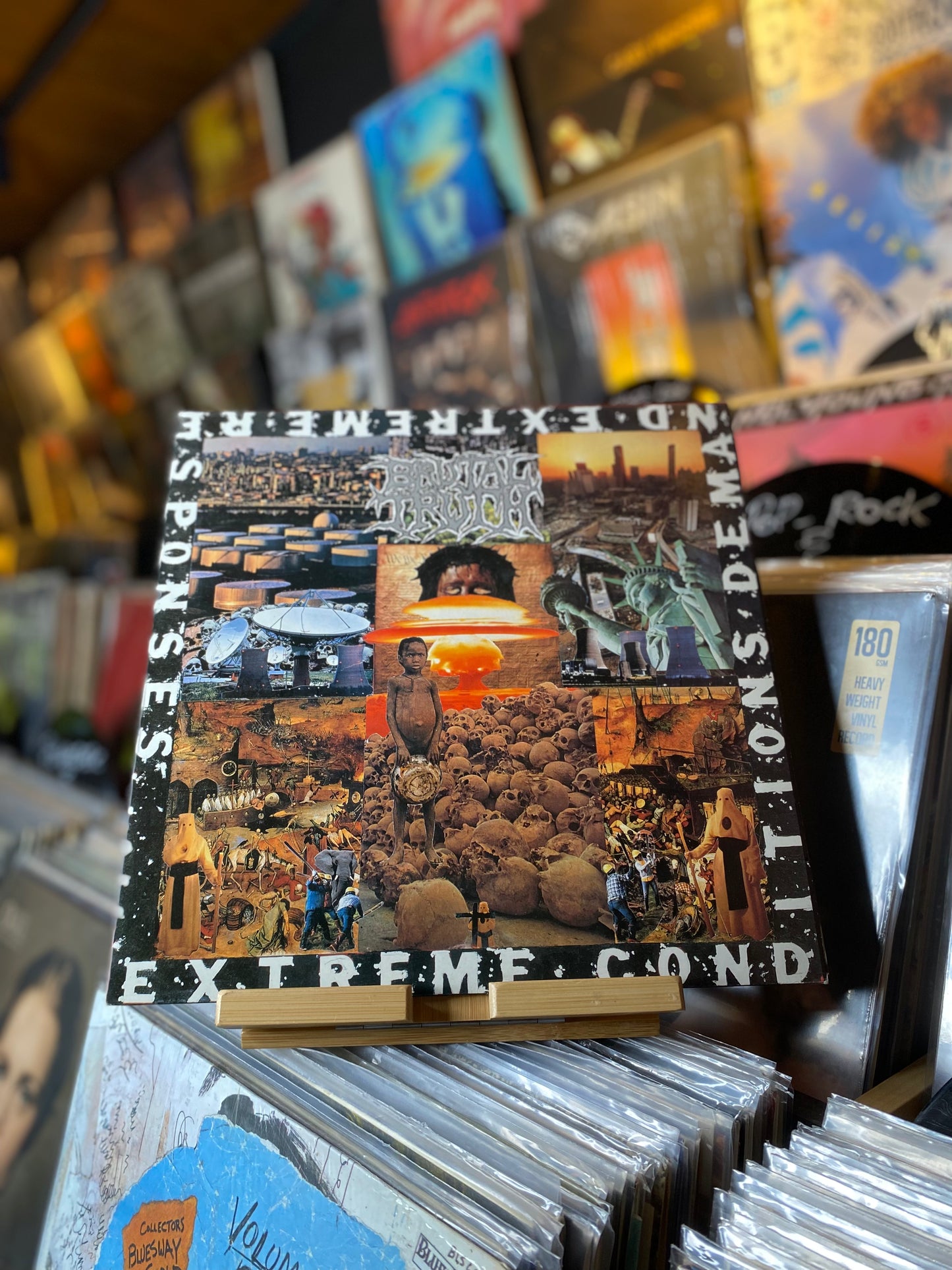 Brutal Truth - Extreme conditions demand extreme responses / Album, LP (OG UK 1992