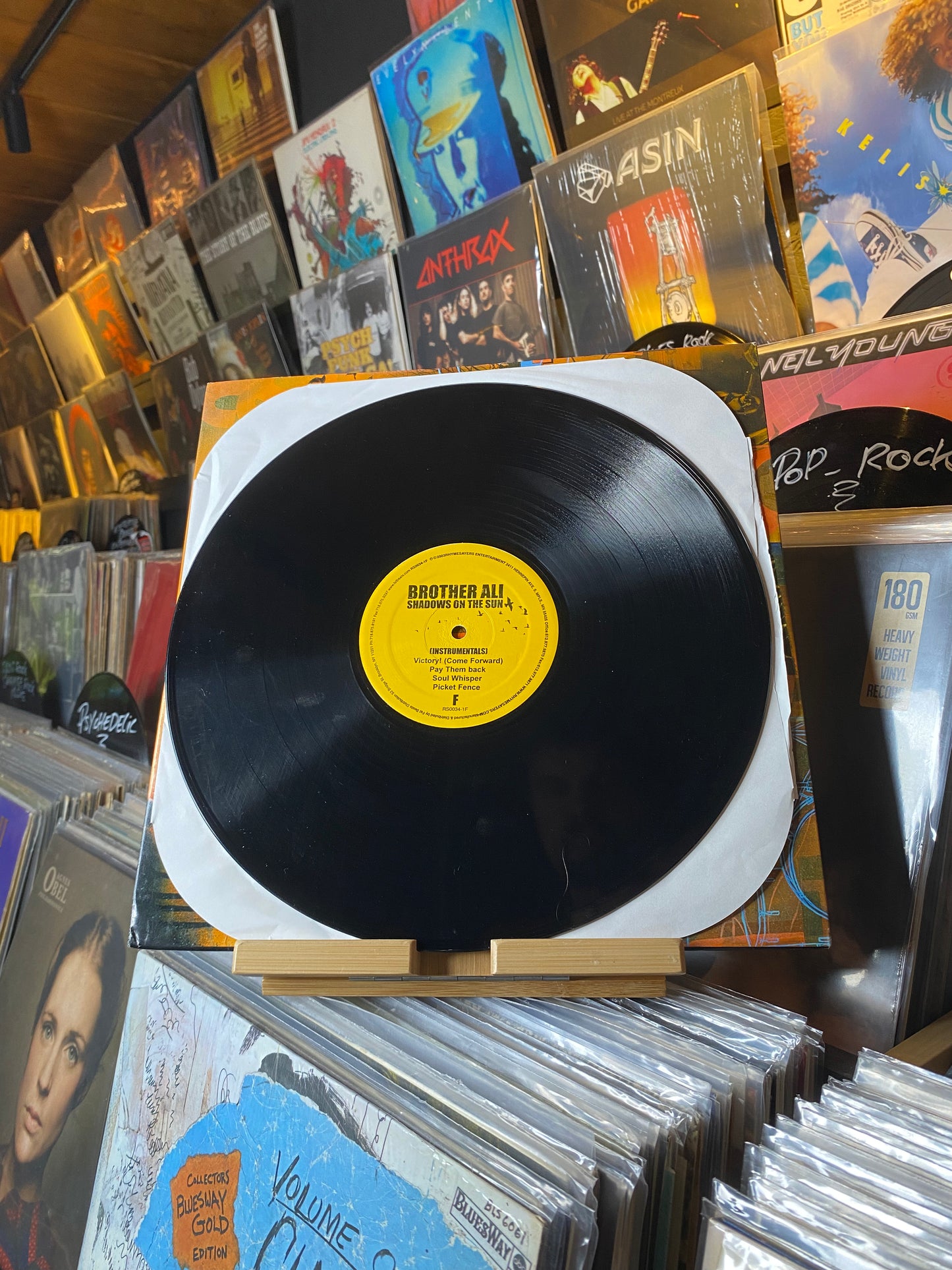 BROTHER ALI - SHADOWS ON THE SUN / 3XLP, ALBUM, GAT (US 2003)