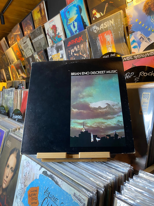 BRIAN ENO - DISCREET MUSIC / LP, ALBUM, RE (US 1983)