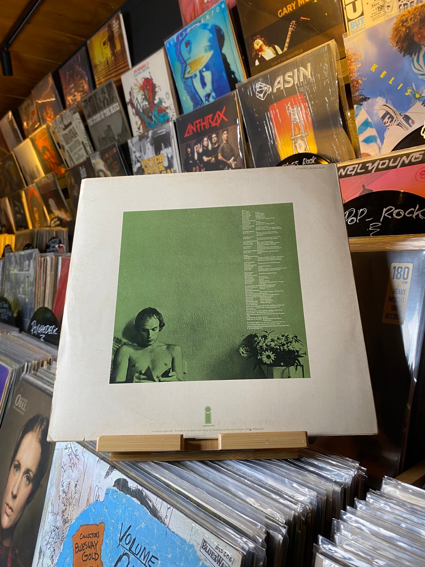 BRIAN ENO - ANOTHER GREEN WORLD / LP, ALBUM (GER 1975)