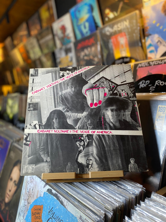 CABARET VOLTAIRE - THE VOICE OF AMERICA / LP, ALBUM (ITALY 1980)