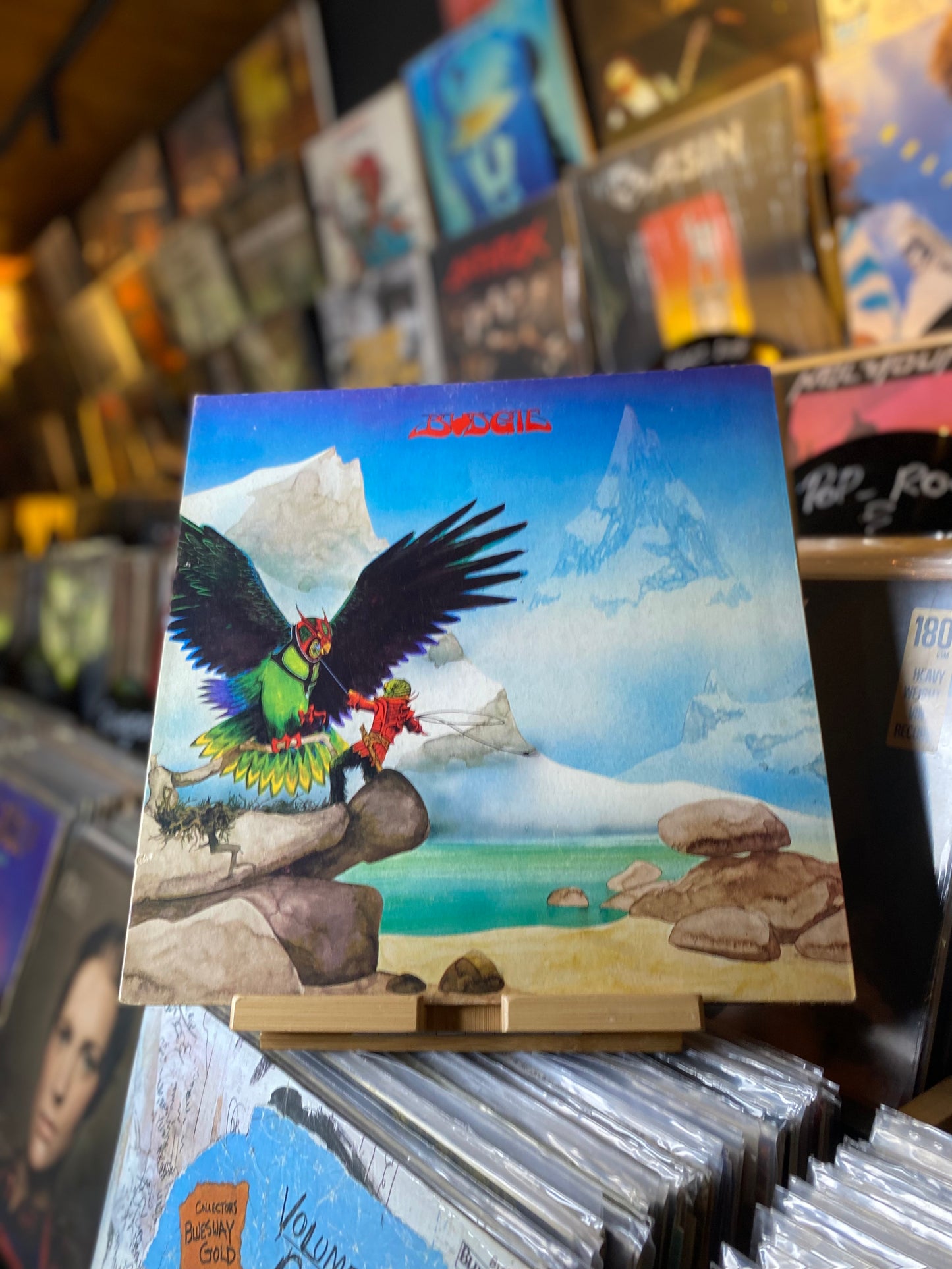 BUDGIE - NEVER TURN YOUR BACK ON A FRIEND / LP, ALBUM (1973)