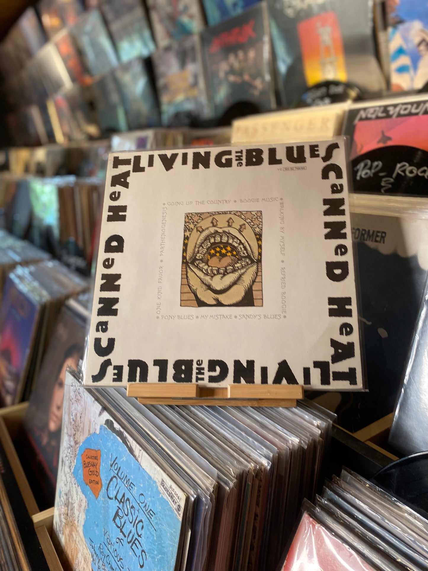 CANNED HEAT - LIVING THE BLUES / 2XLP, ALBUM, RE, GAT (GER 1979)