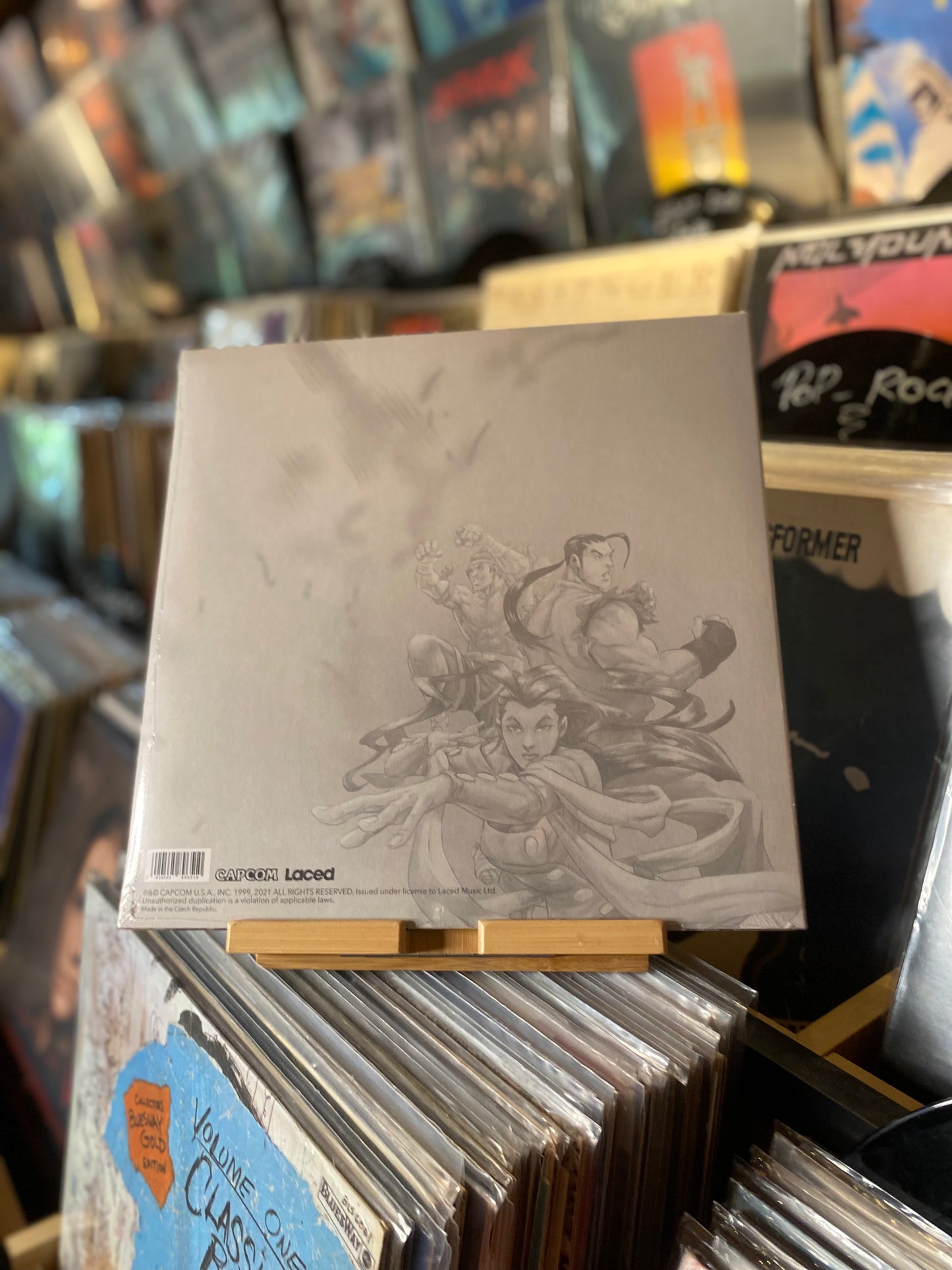 Street Fighter Alpha : Warriors' Dream PINK VINYL (UK 2021)