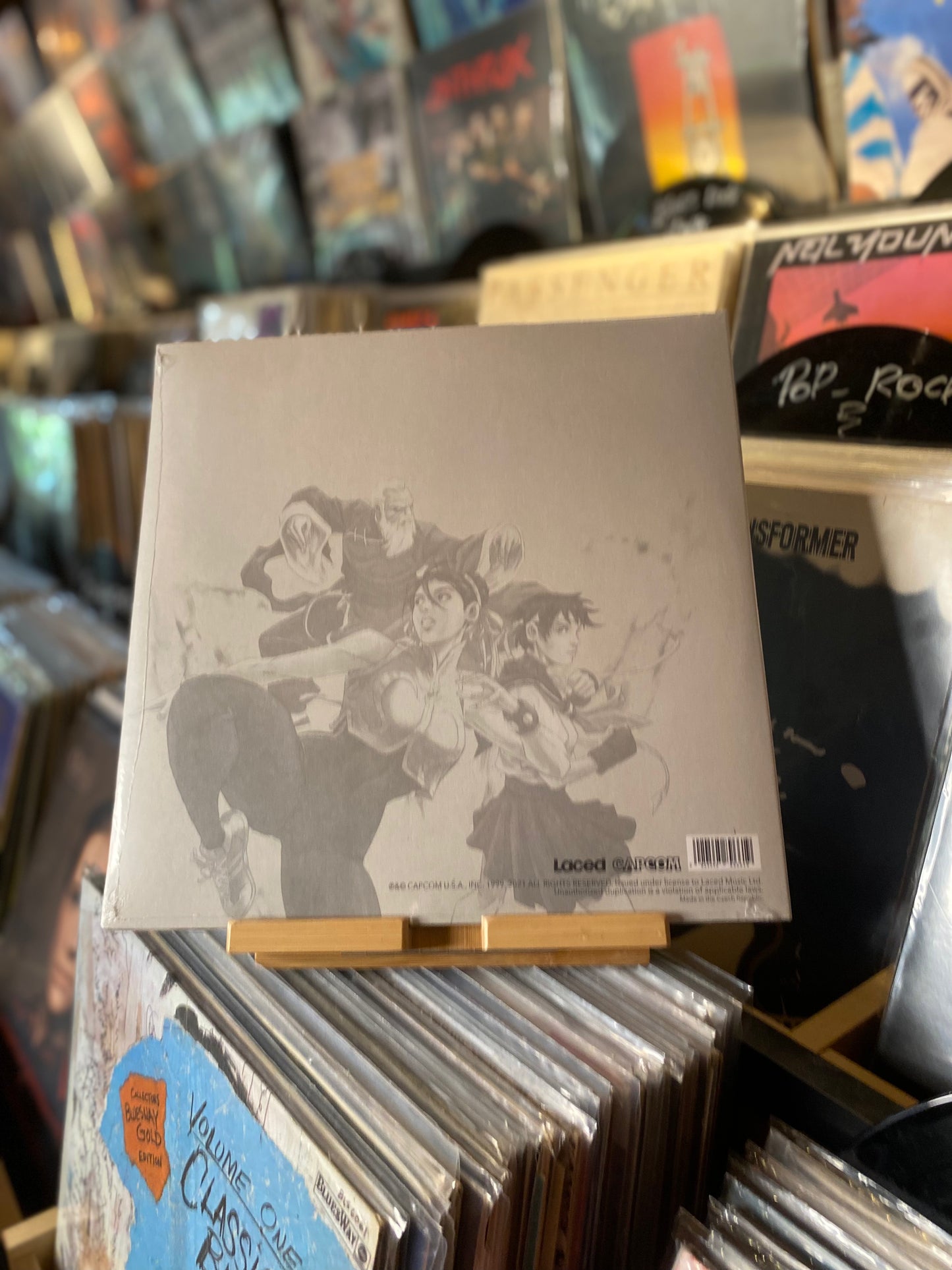 STREET FIGHTER ALPHA 2 / 2XLP, DLX, LIMITED EDITION, BLUE VINYL (UK 2021)
