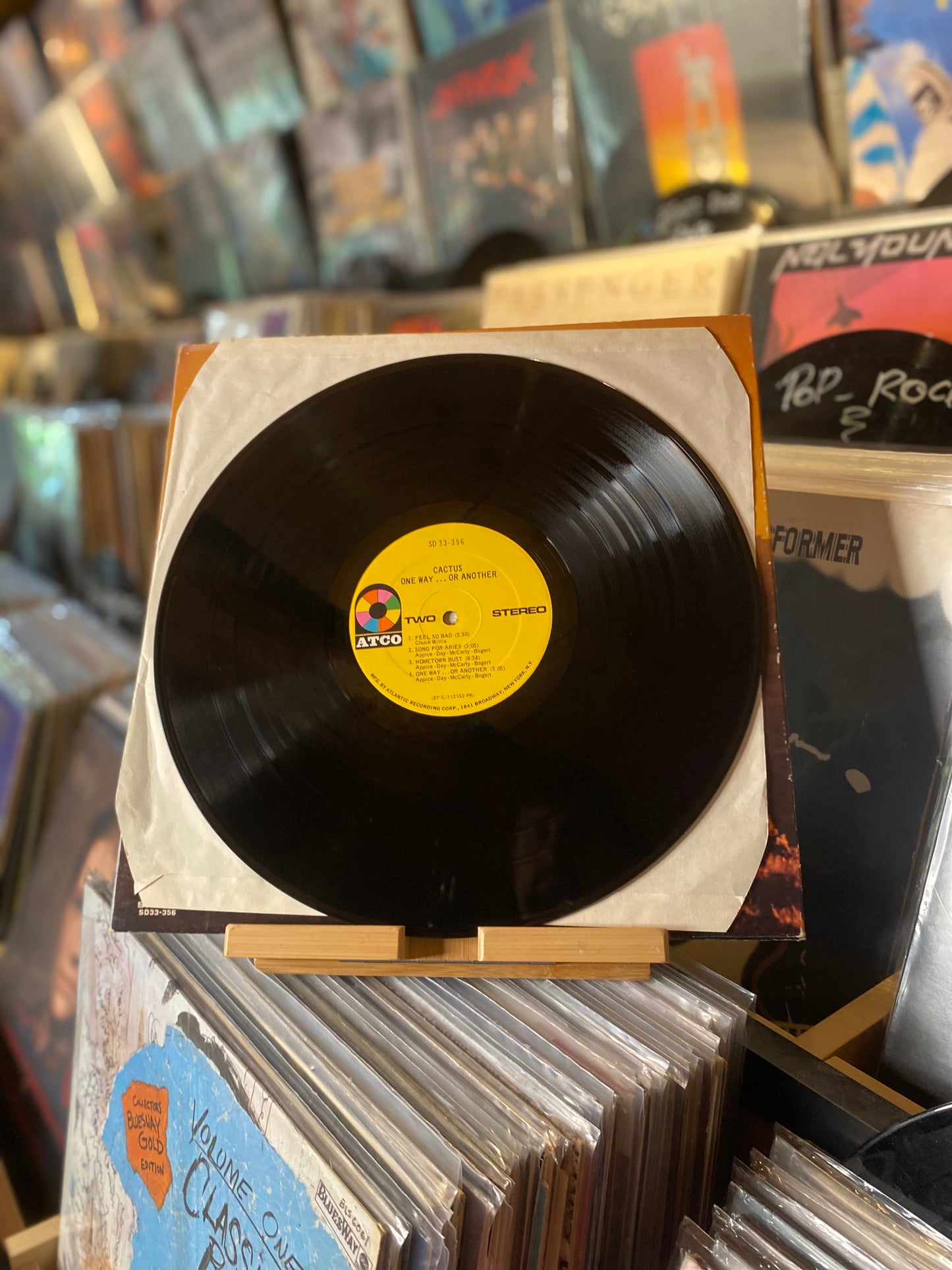 CACTUS (3) - ONE WAY...OR ANOTHER / LP, ALBUM, PR; (US 1971)