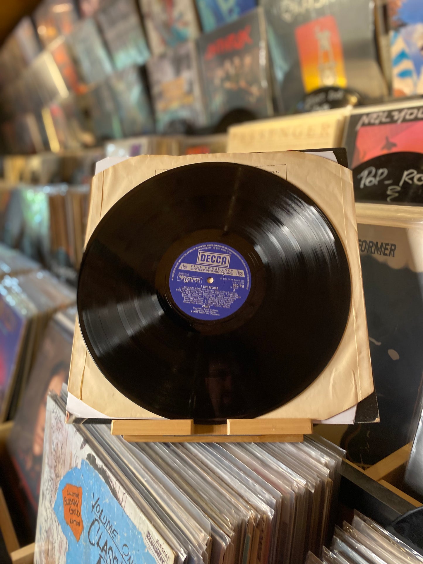 CAMEL - A LIVE RECORD / 2XLP, ALBUM (UK 1978)