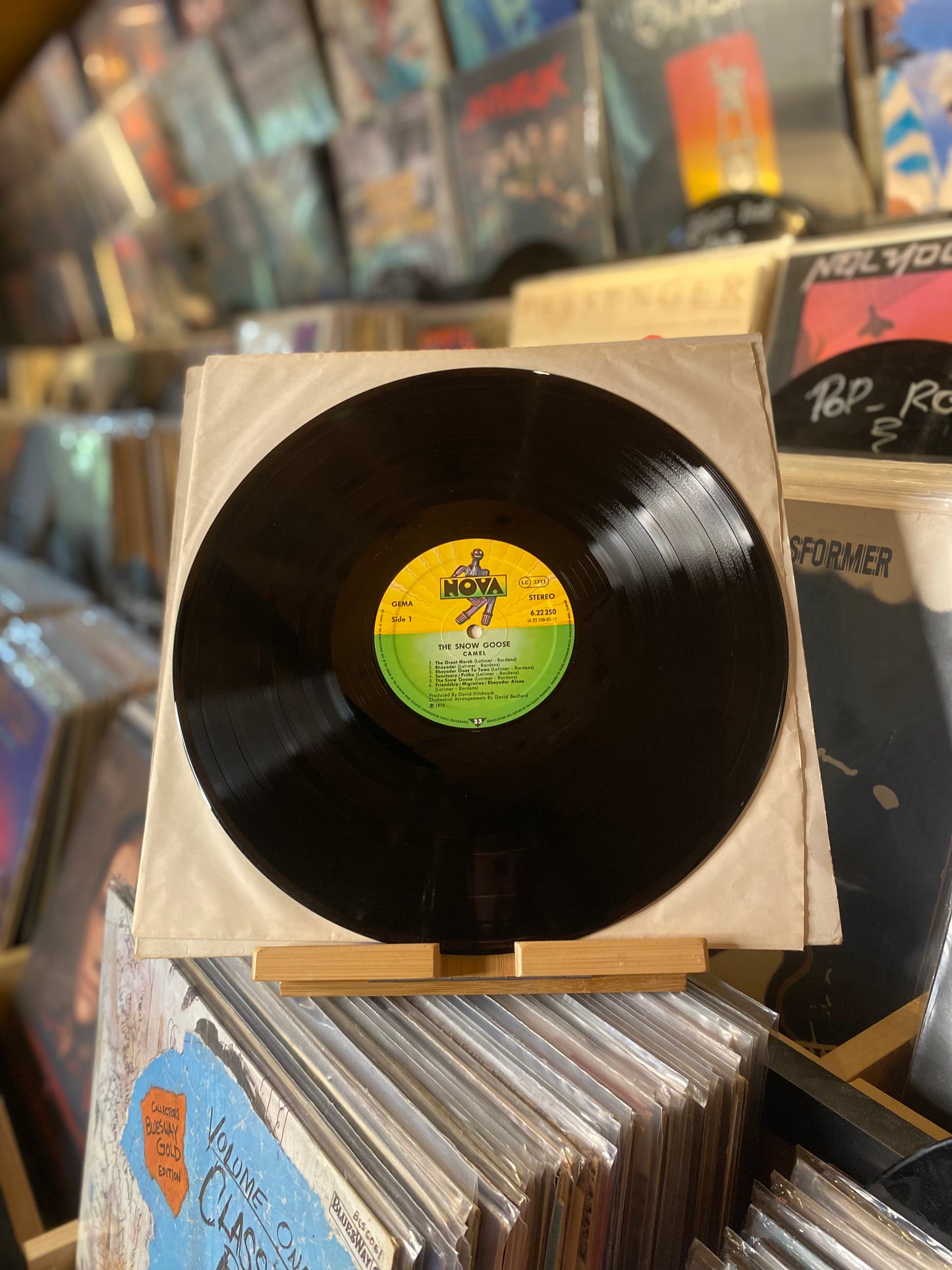 CAMEL - MUSIC INSPIRED BY THE SNOW GOOSE / LP, ALBUM, RE (GER 1975)