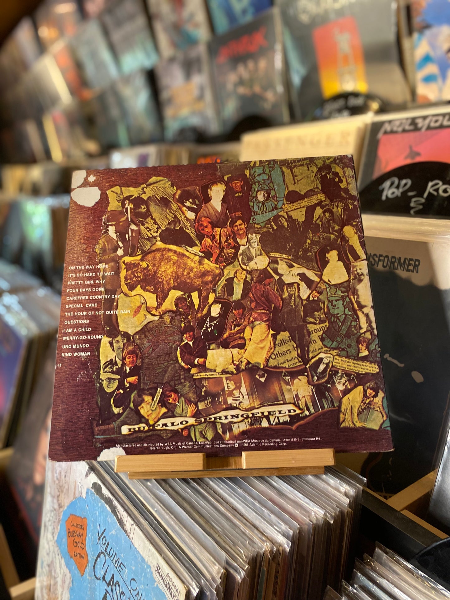 BUFFALO SPRINGFIELD - LAST TIME AROUND / LP, ALBUM, RE, GAT