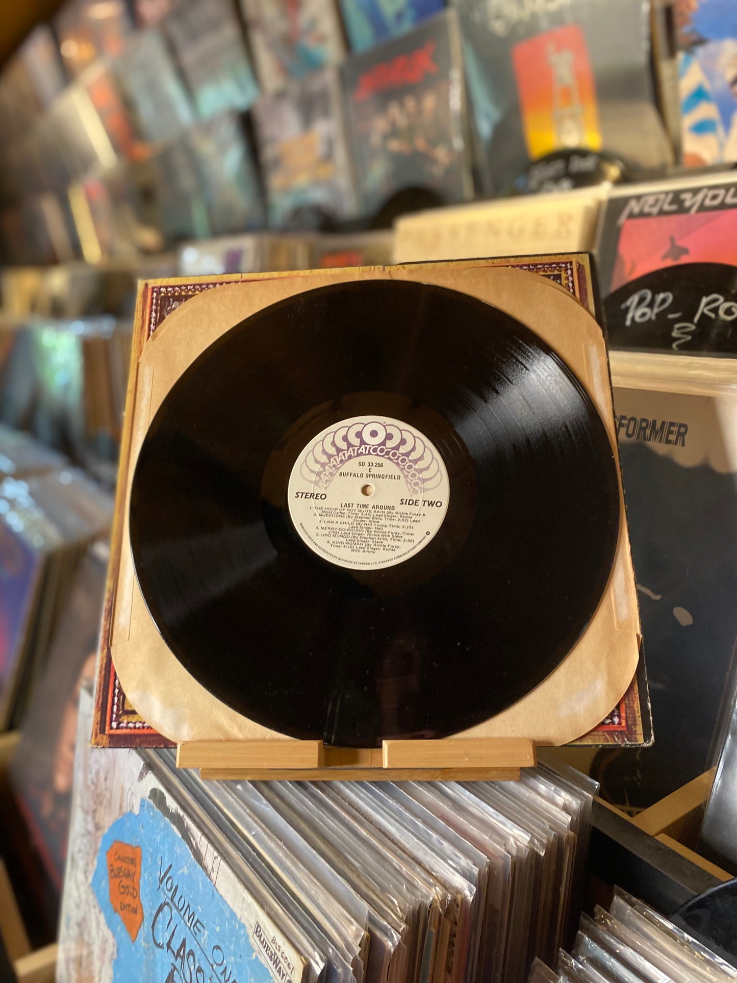 BUFFALO SPRINGFIELD - LAST TIME AROUND / LP, ALBUM, RE, GAT