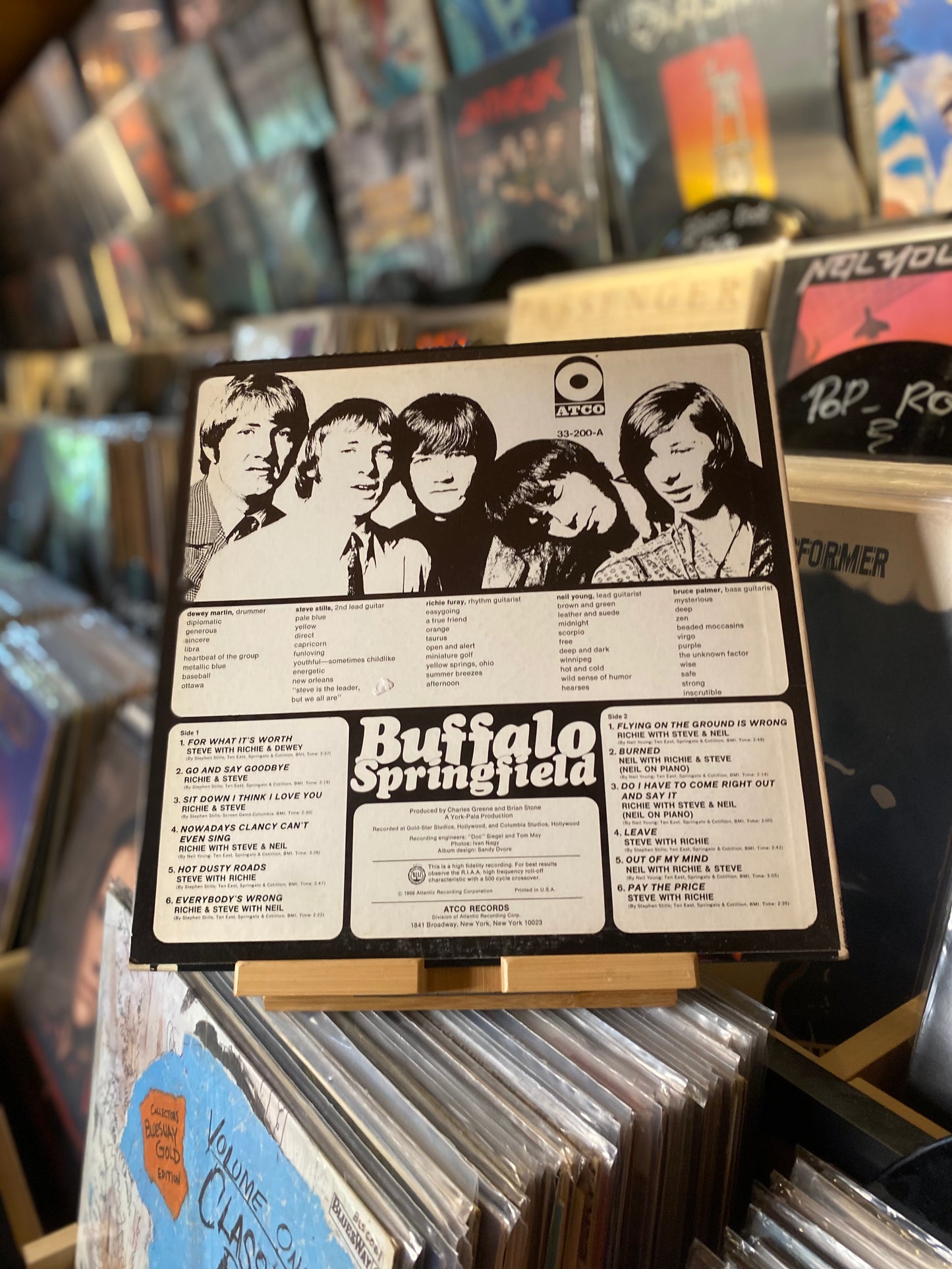 BUFFALO SPRINGFIELD - BUFFALO SPRINGFIELD / LP, ALBUM, M/PRINT, RP, PR (0)