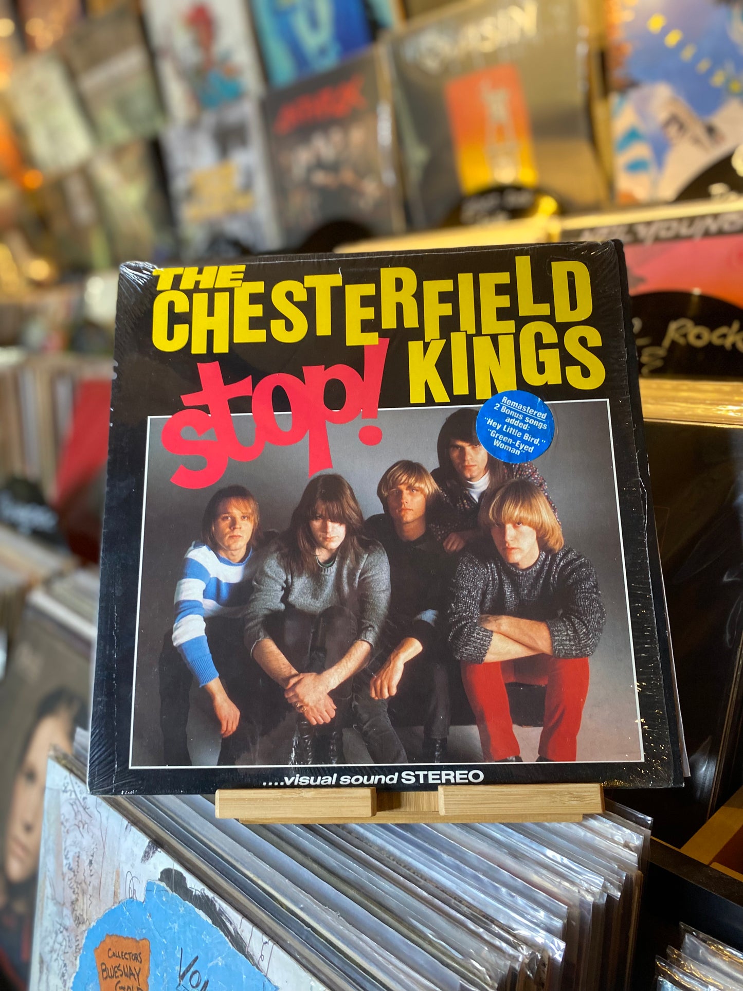 THE CHESTERFIELD KINGS - STOP! / LP, ALBUM, RE, RM (US 1987)