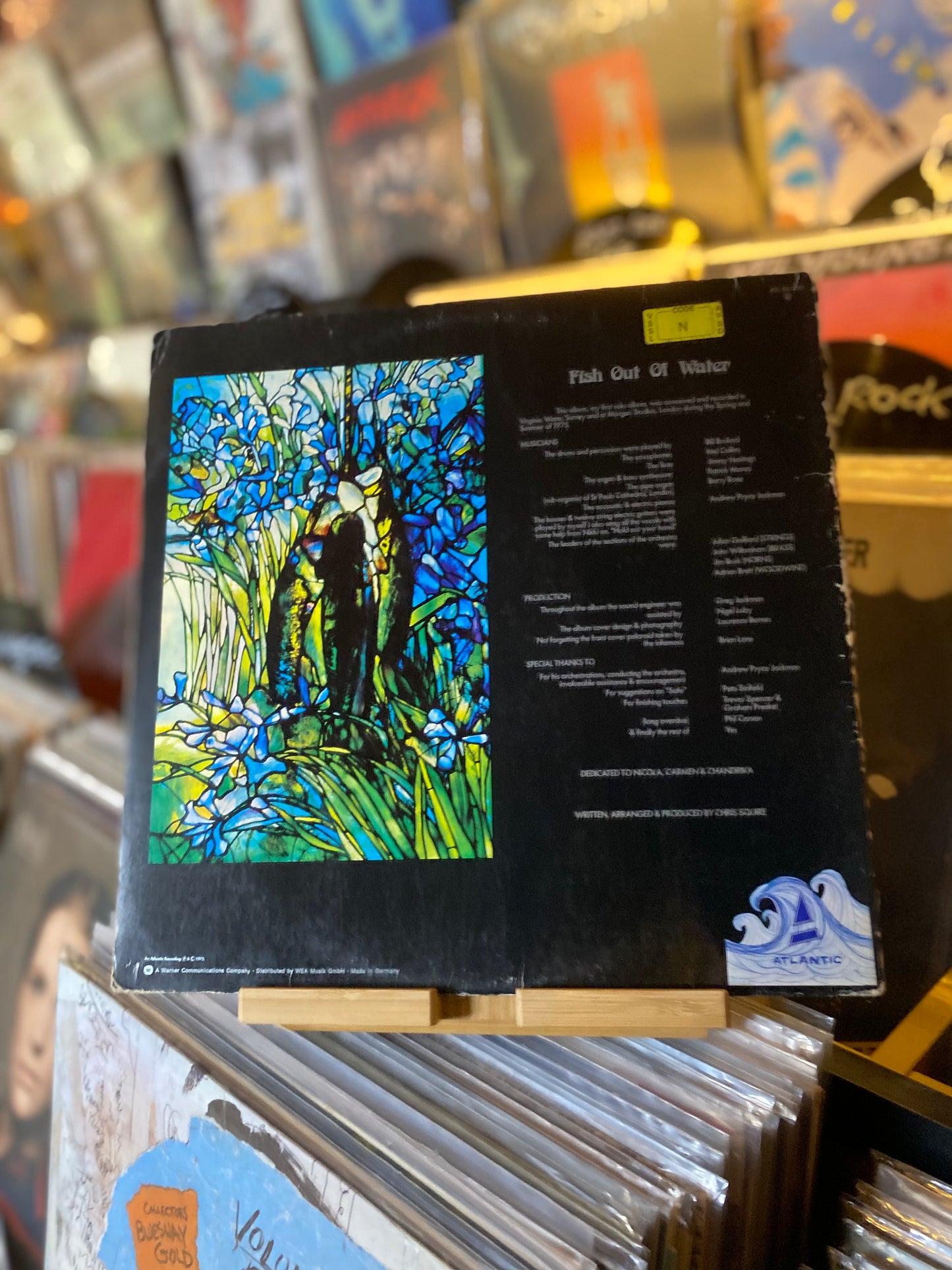 CHRIS SQUIRE - FISH OUT OF WATER / LP, ALBUM, GAT (GER 1975)