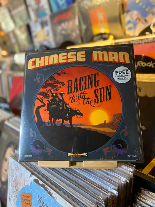 CHINESE MAN - RACING WITH THE SUN / REMIX WITH THE SUN / Limited 3 x LP, Yellow , Red , Blu VINYL (FR 2021)