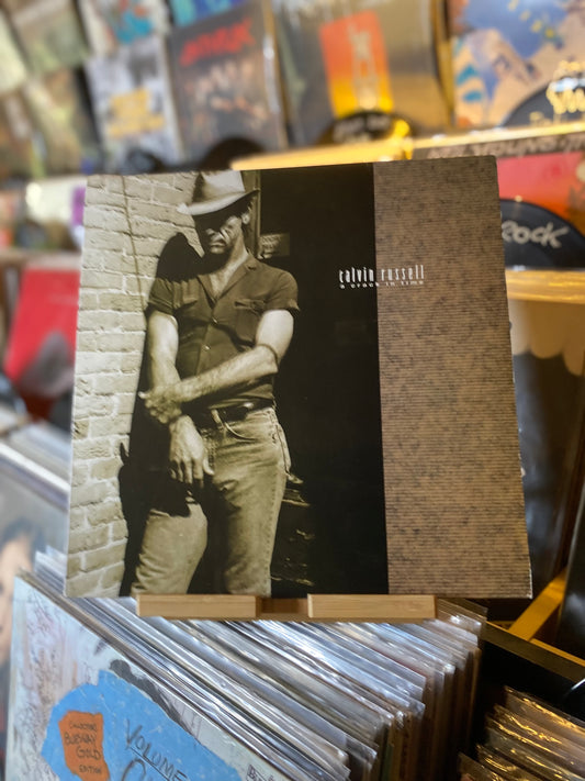 CALVIN RUSSELL - A CRACK IN TIME / LP, ALBUM (FR 1990)