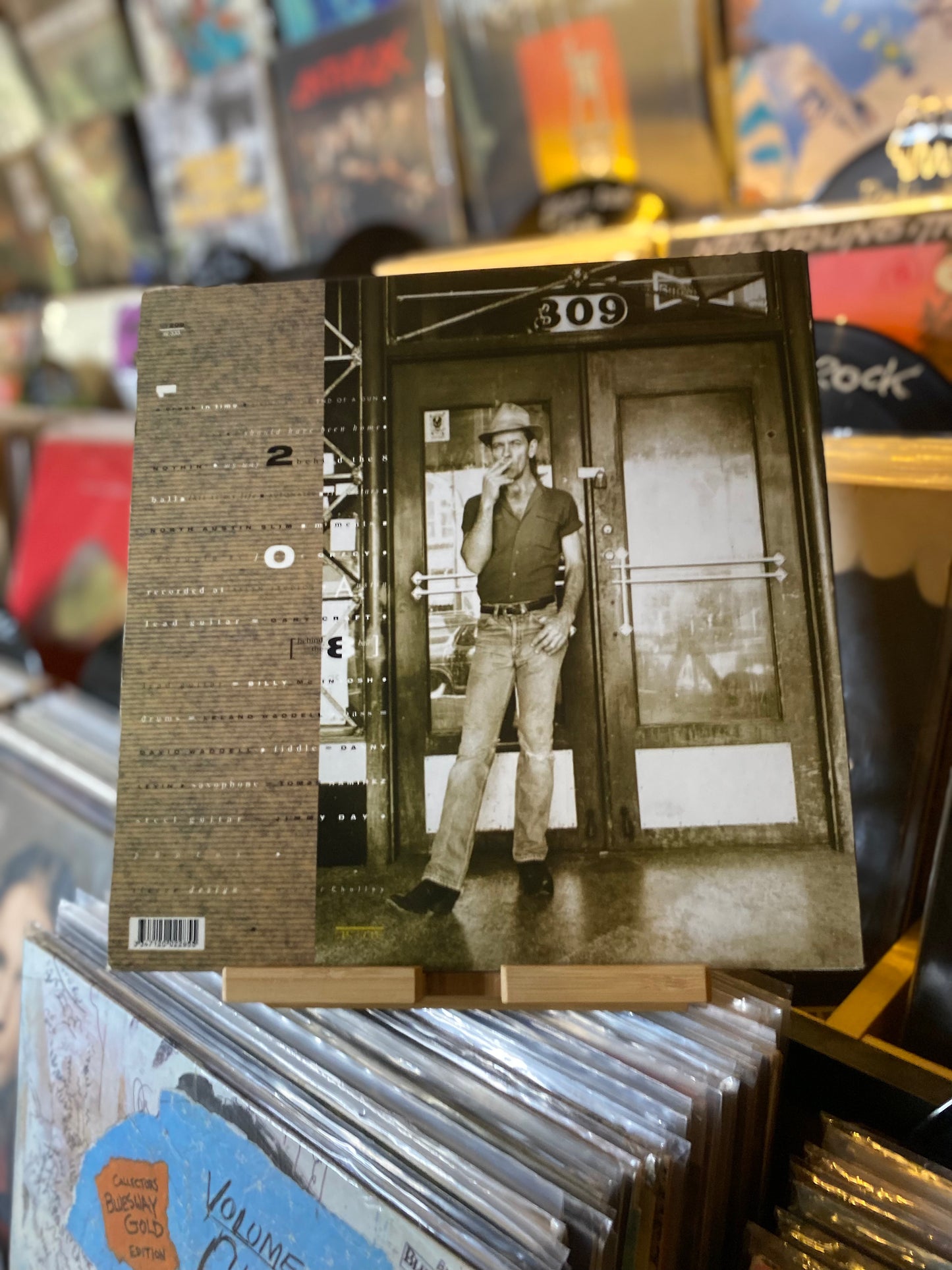 CALVIN RUSSELL - A CRACK IN TIME / LP, ALBUM (FR 1990)