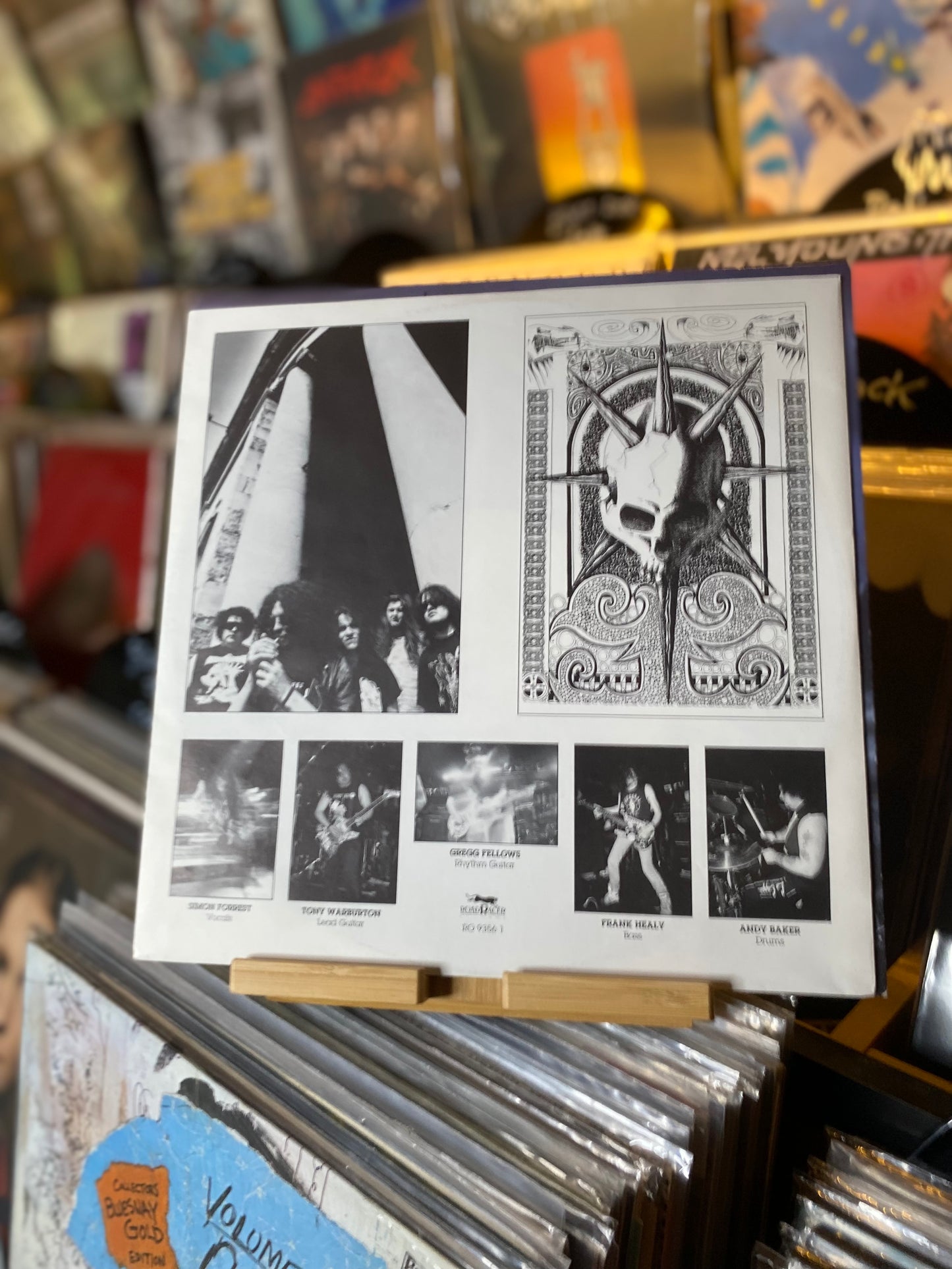 CEREBRAL FIX - TOWER OF SPITE...OG EU 1990...VG+/VG+
