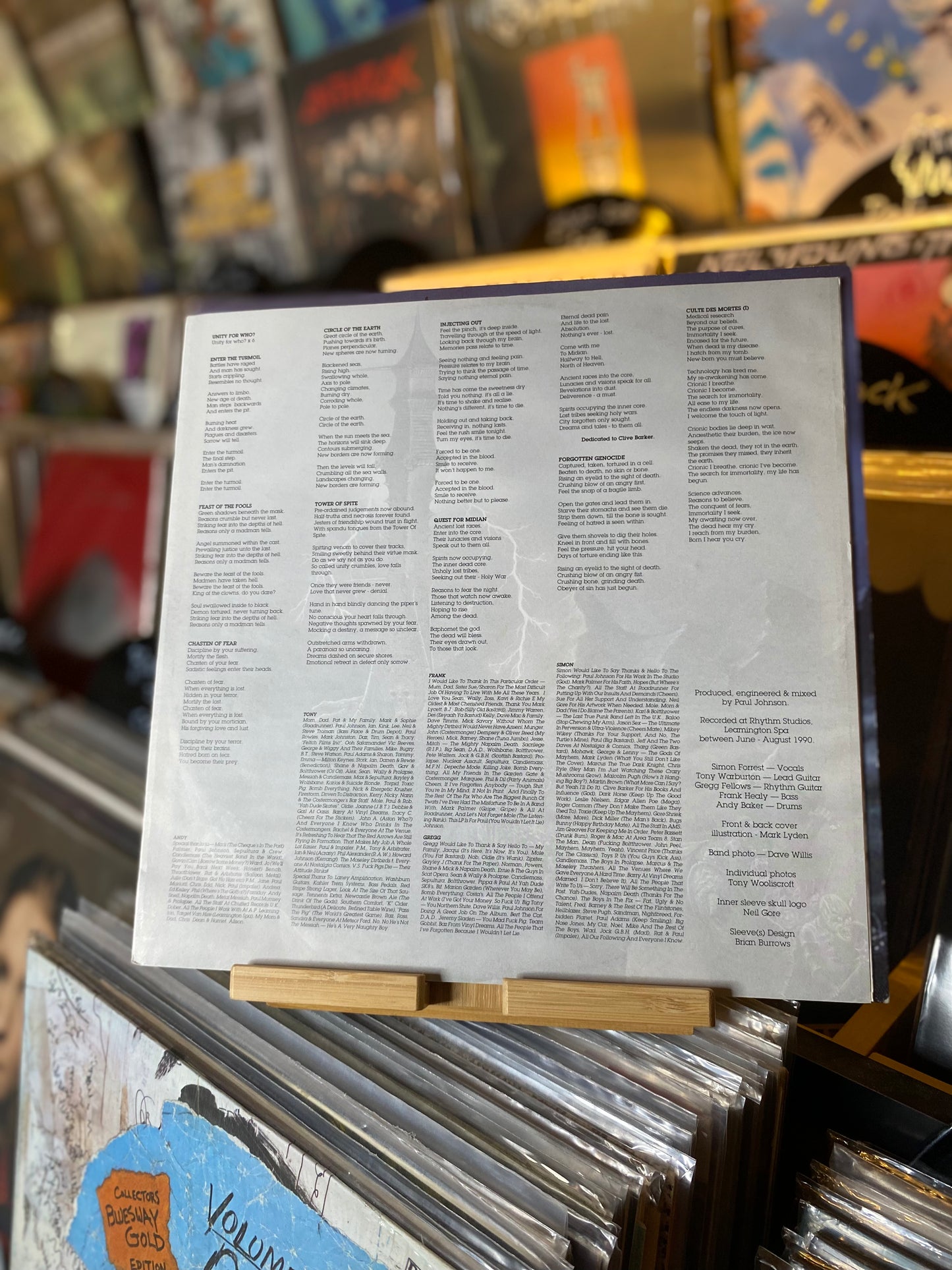 CEREBRAL FIX - TOWER OF SPITE...OG EU 1990...VG+/VG+