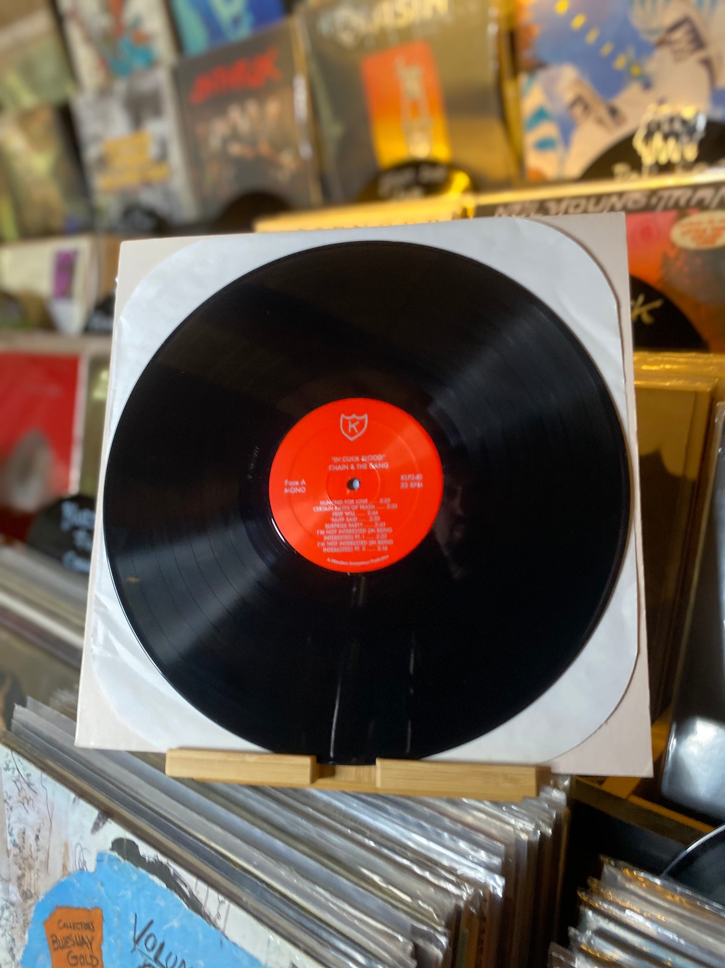 CHAIN AND THE GANG - IN COOL BLOOD / LP, ALBUM, MONO (US 2012)