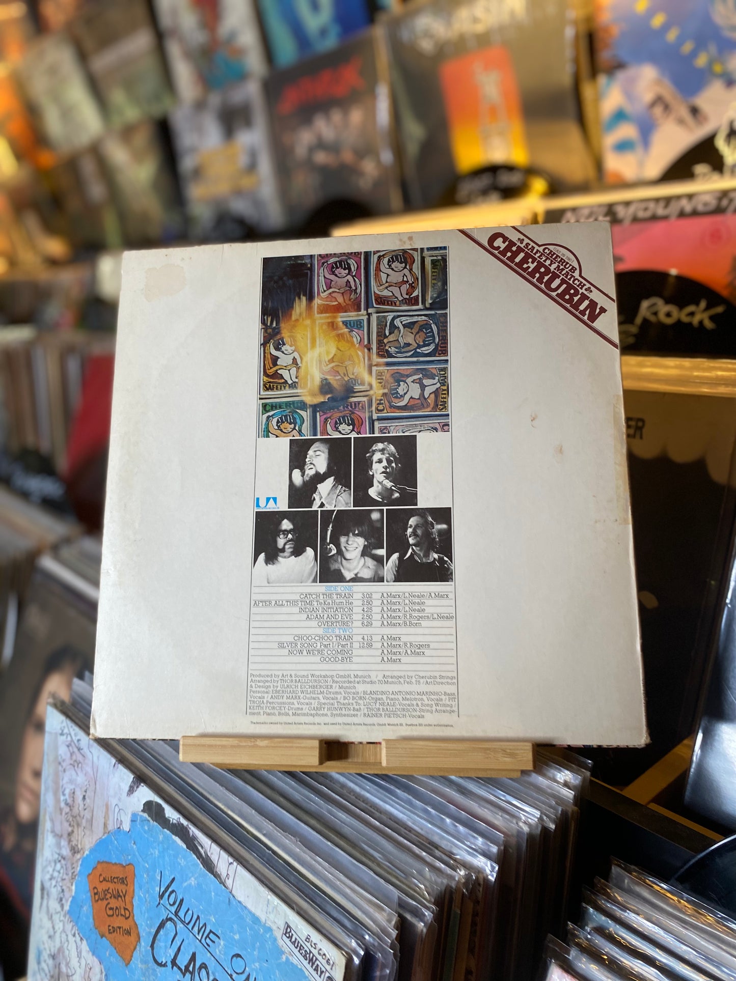 CHERUBIN - CHERUB SAFETY MATCH / LP, ALBUM (GER 1975)