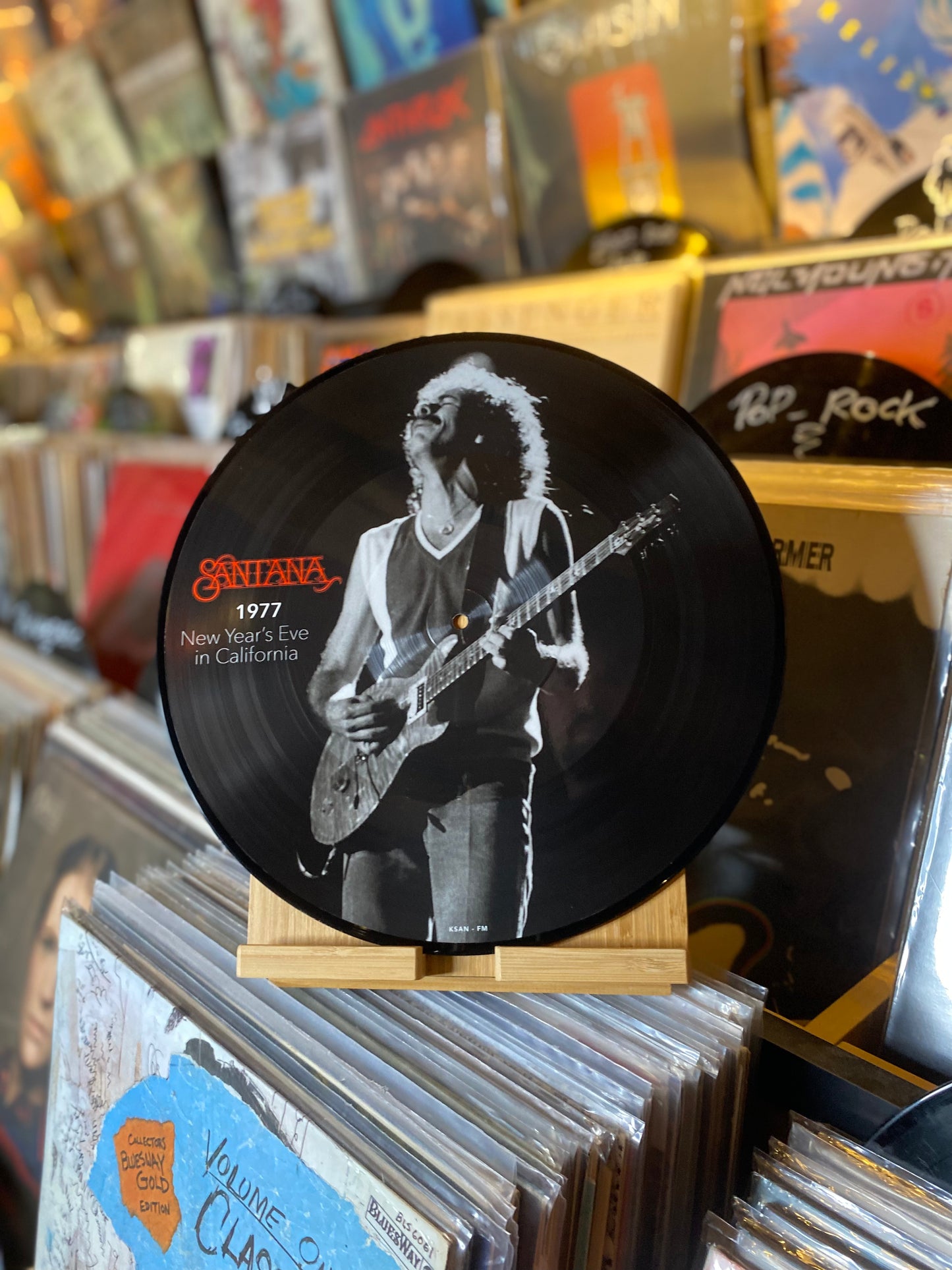 Santana - 1977 - New Year's Eve In California / LP, Picture disc (EU 2017)
