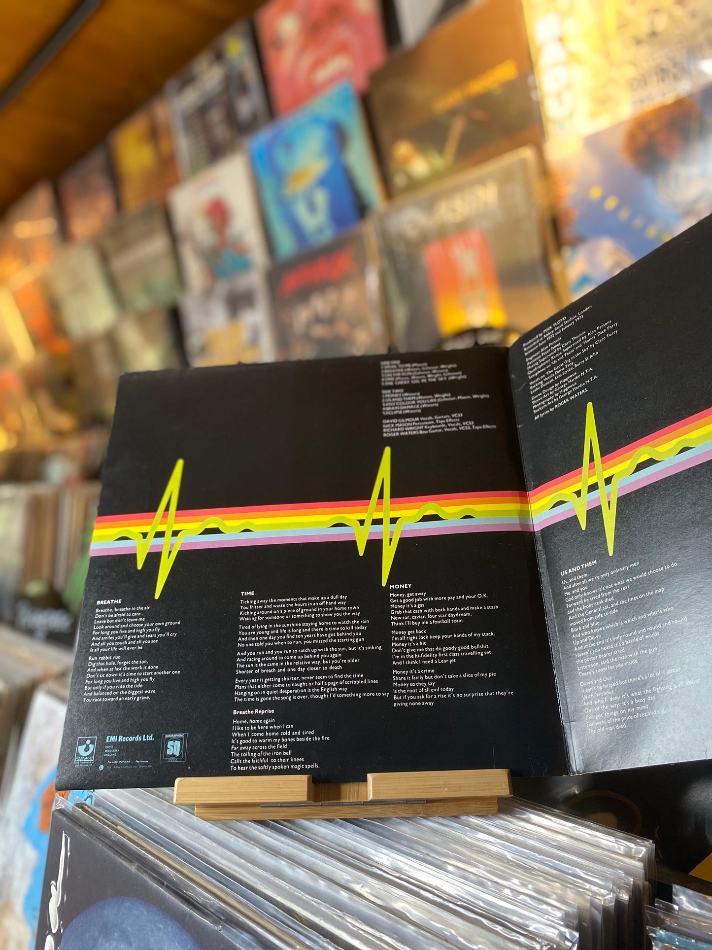 Pink Floyd - The Dark Side Of The Moon / LP, Album, Quadraphonic, Gat (UK 1973)