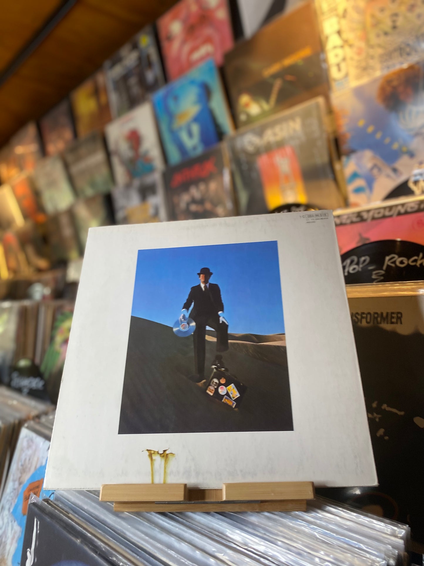 Pink Floyd - Wish You Were Here / LP, Album, Ltd, RE, Blue translucent (GER 1977)