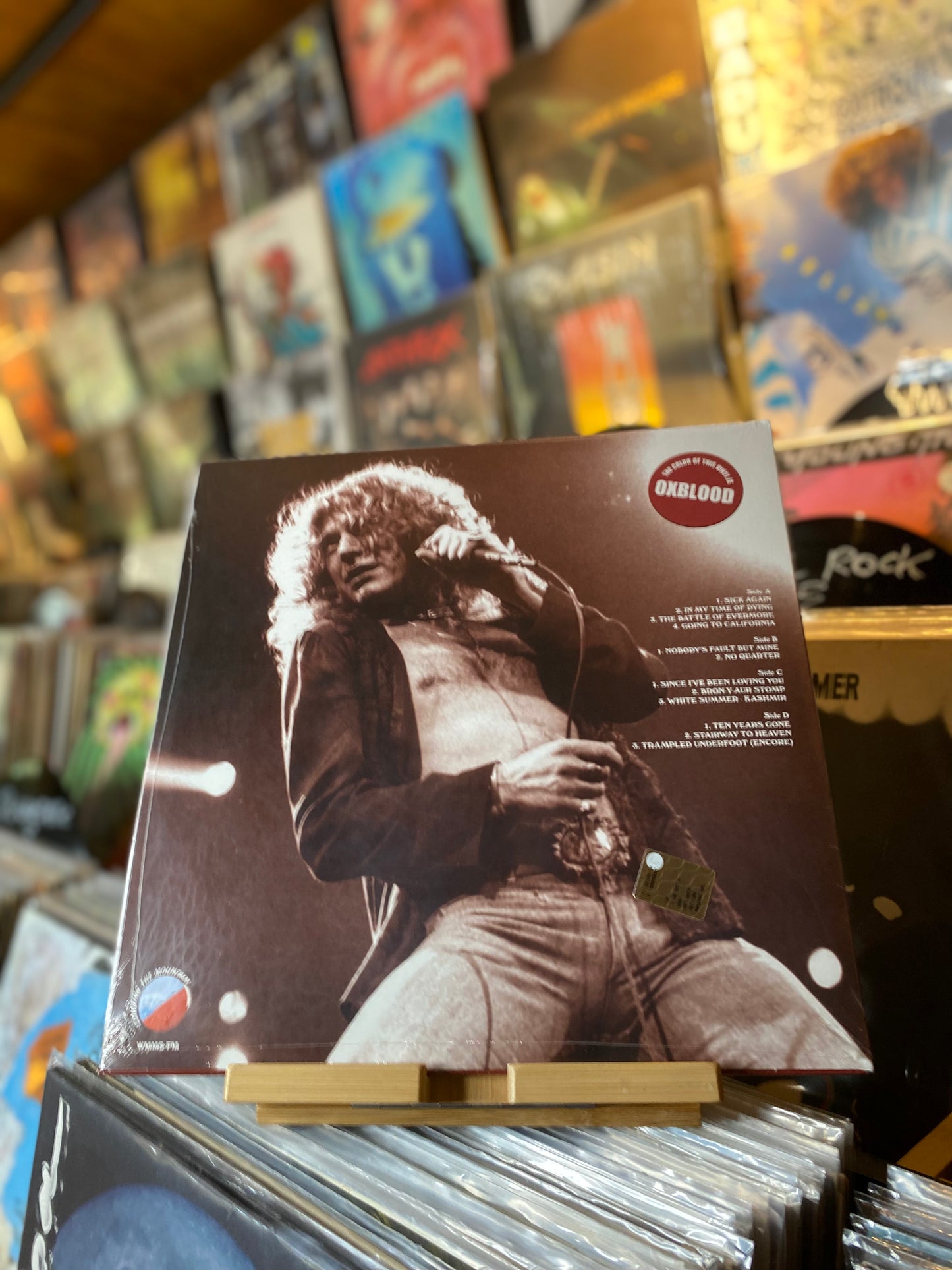 Led Zeppelin - Live 1977 (Richfield Coliseum - Cleveland April 27 / 2xLP, Oxblood vinyl color