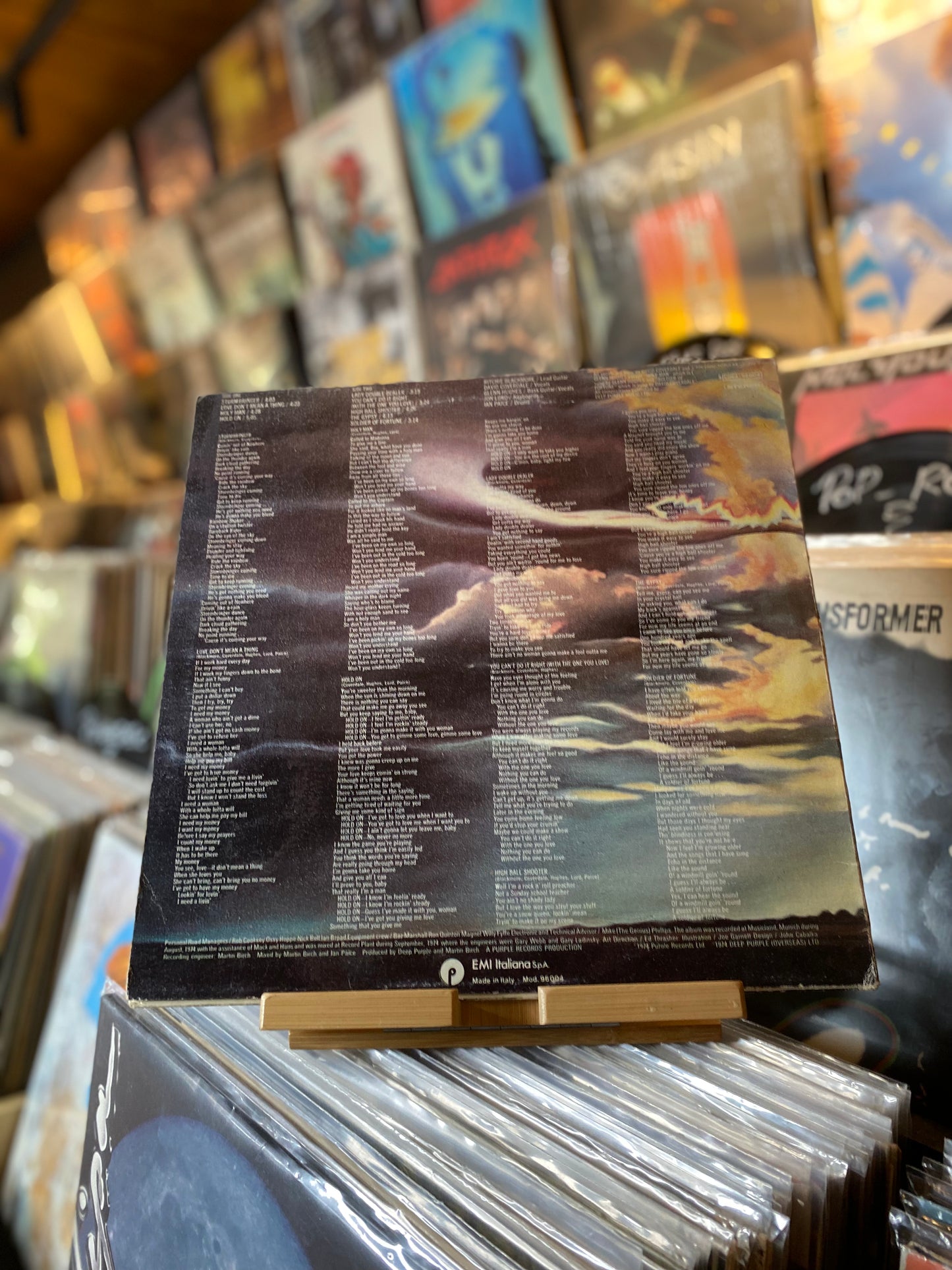 DEEP PURPLE - STORMBRINGER / LP, ALBUM (ITA 1974)