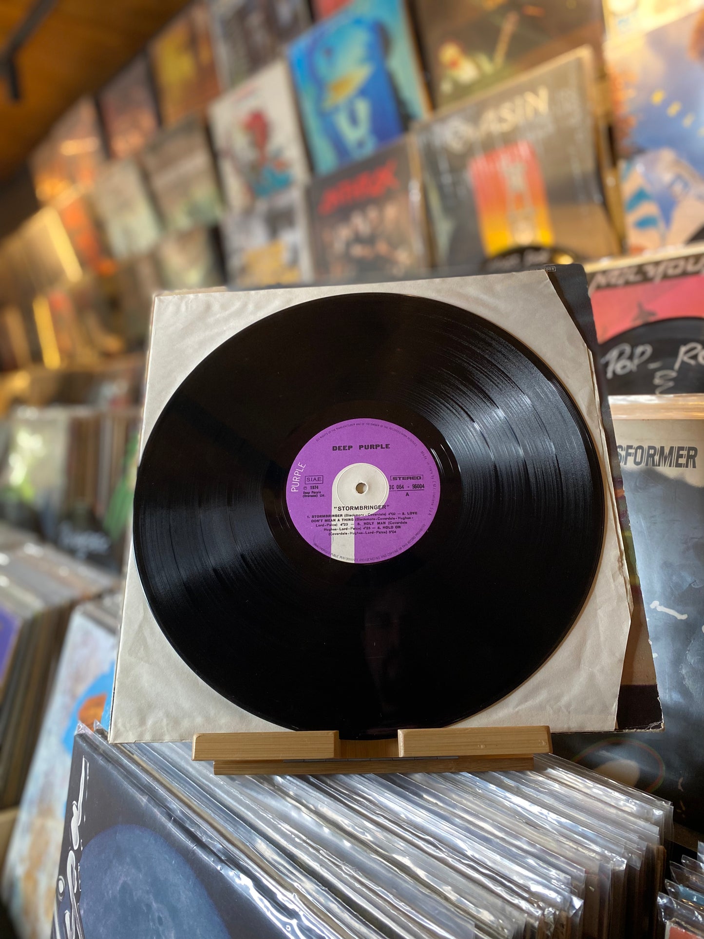 DEEP PURPLE - STORMBRINGER / LP, ALBUM (ITA 1974)