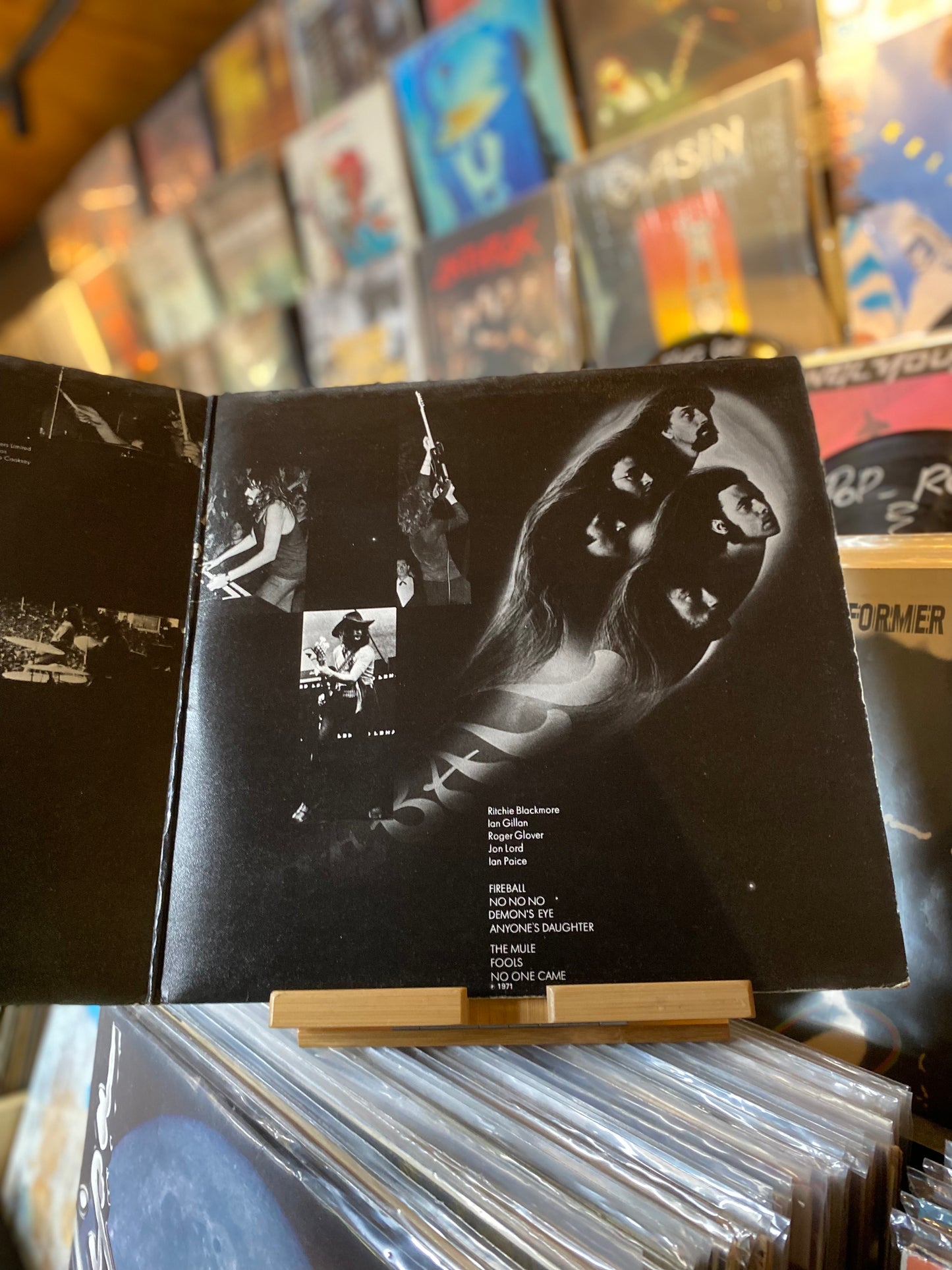 Deep Purple - Fireball /  LP Gat (OG UK 1971)