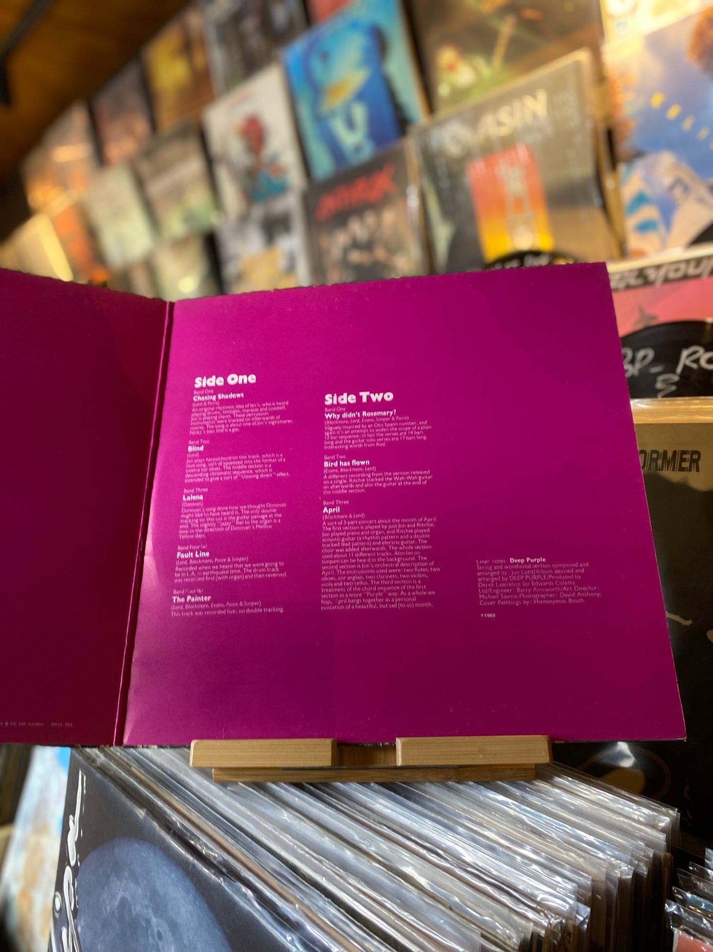 DEEP PURPLE - DEEP PURPLE / LP, ALBUM, GAT (UK 1969)