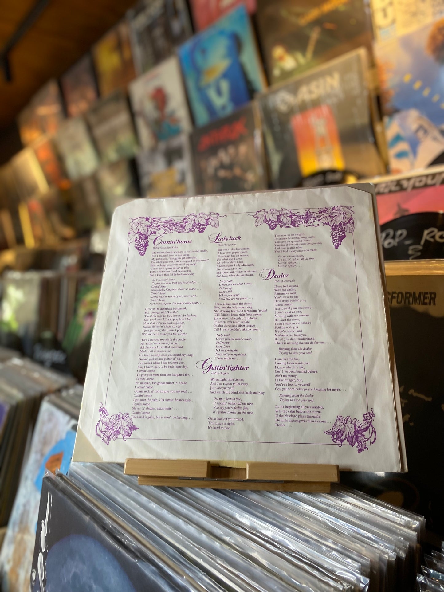 DEEP PURPLE - COME TASTE THE BAND / LP, ALBUM, GAT (UK 1975)