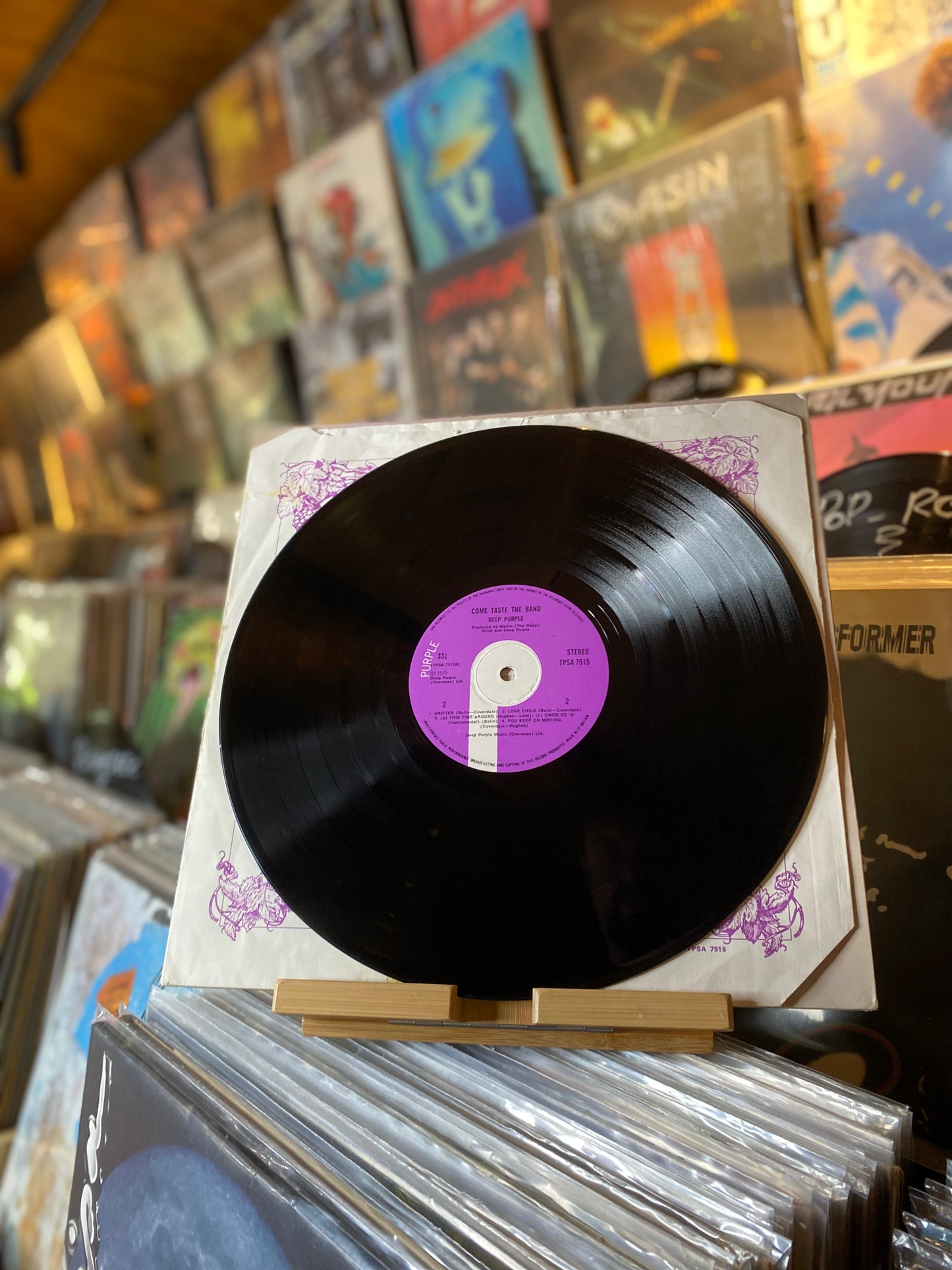 DEEP PURPLE - COME TASTE THE BAND / LP, ALBUM, GAT (UK 1975)