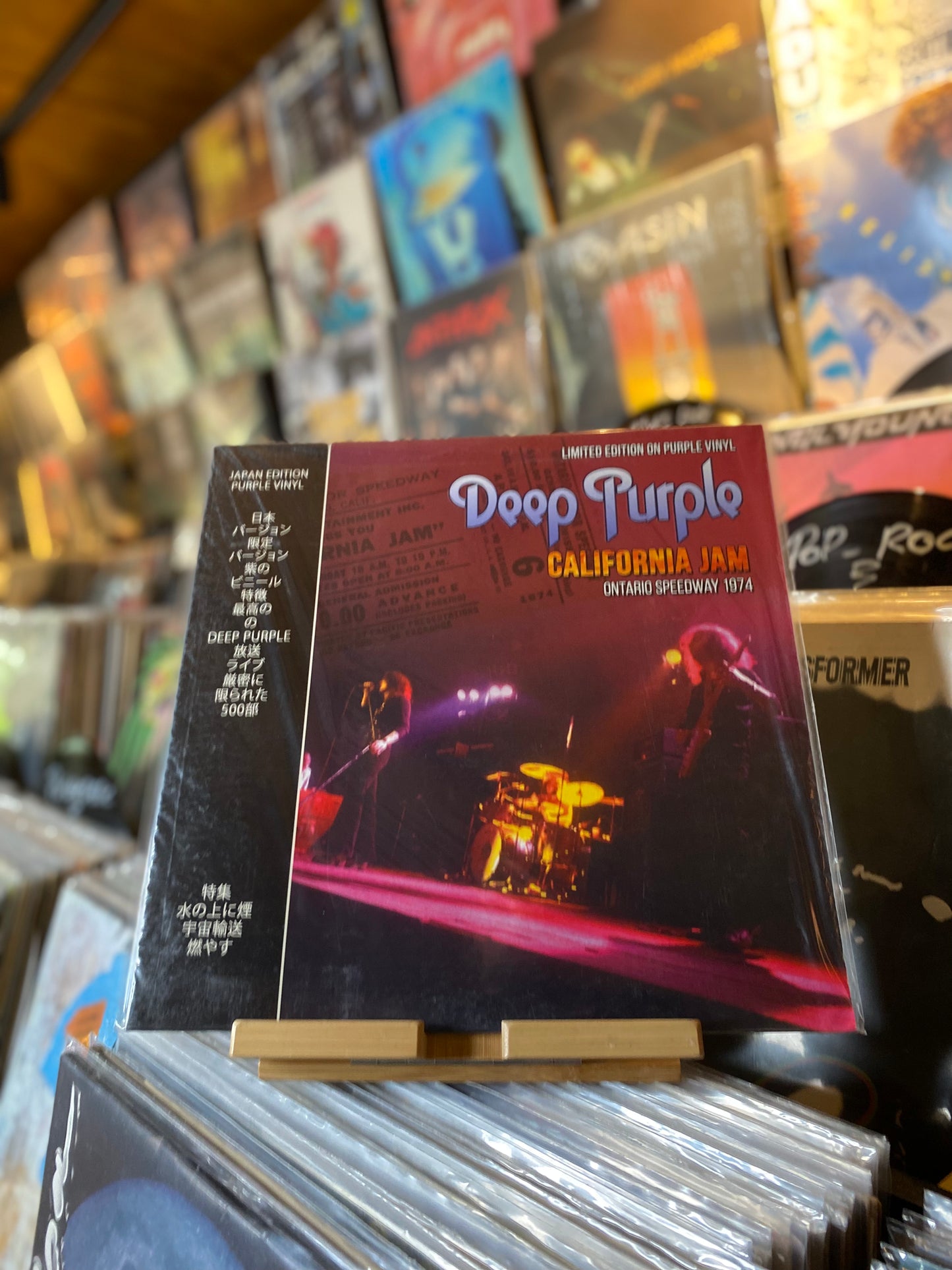 DEEP PURPLE - CALIFORNIA JAM / LP, ALBUM, LIMITED,PURPLE VINYL (EU 2018)