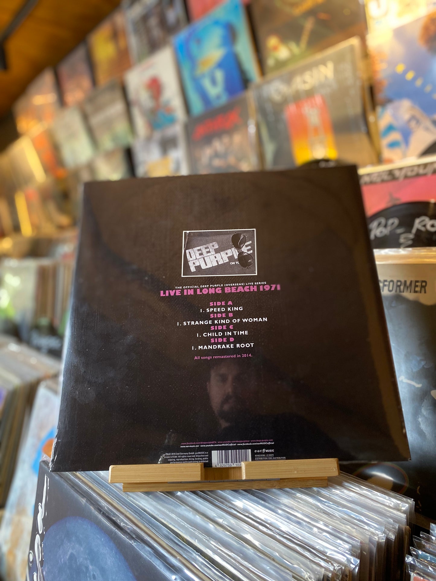 DEEP PURPLE - LIVE IN LONG BEACH 1971 / 2XLP, ALBUM, RM (EU 2015)