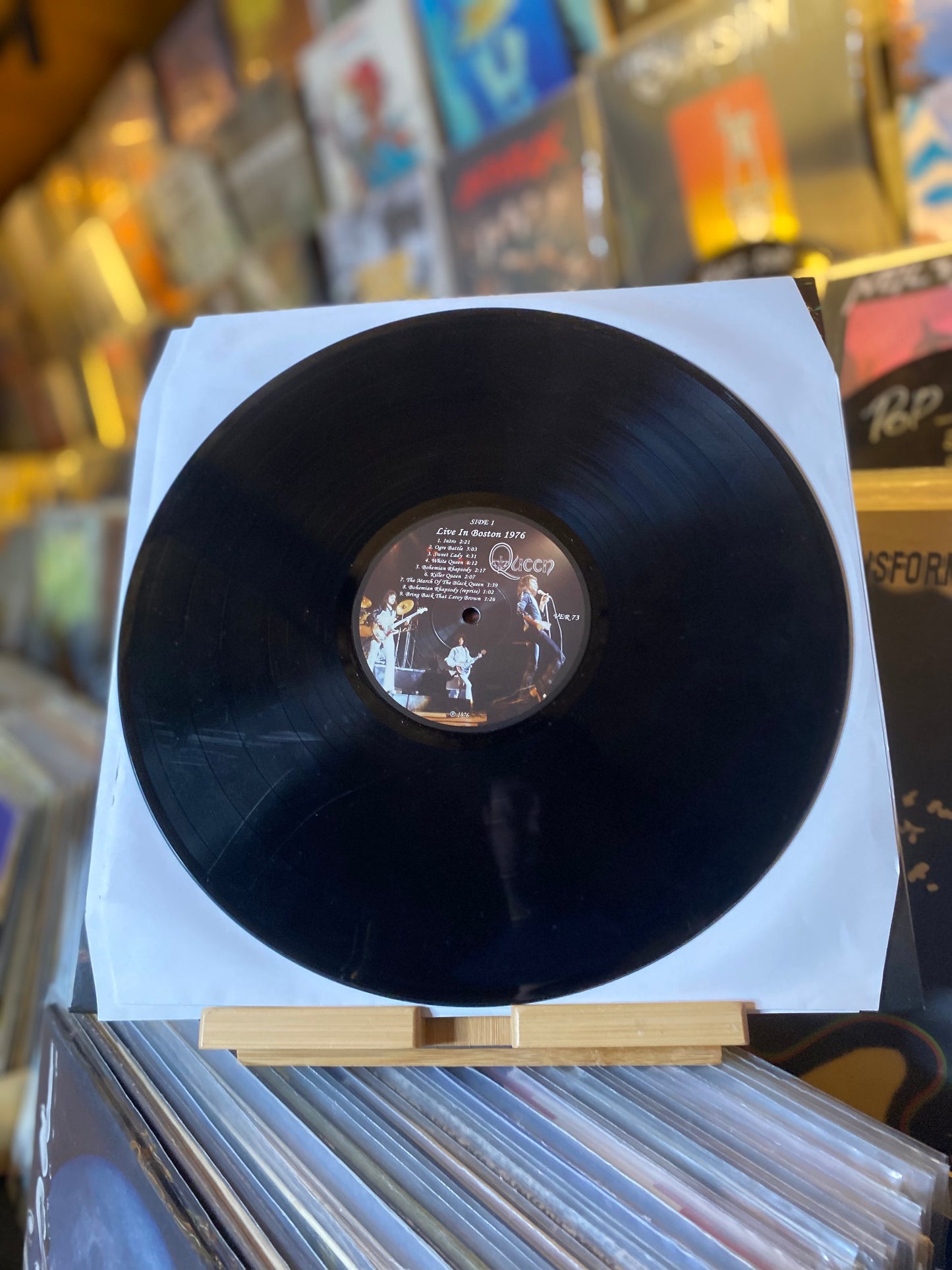 Queen - Live In Boston 1976... BOOTS FR 2019...VG+/EX
