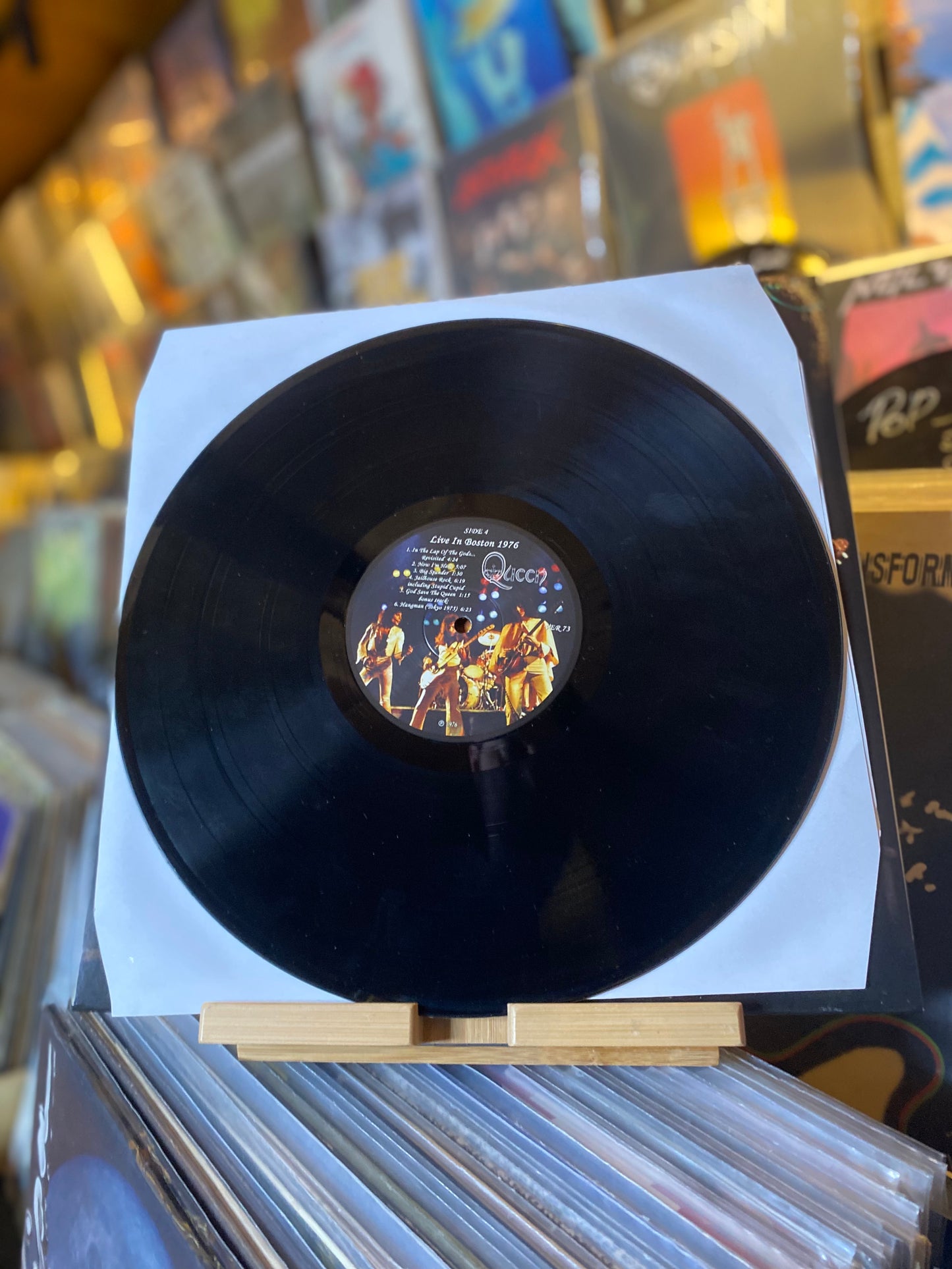 Queen - Live In Boston 1976... BOOTS FR 2019...VG+/EX
