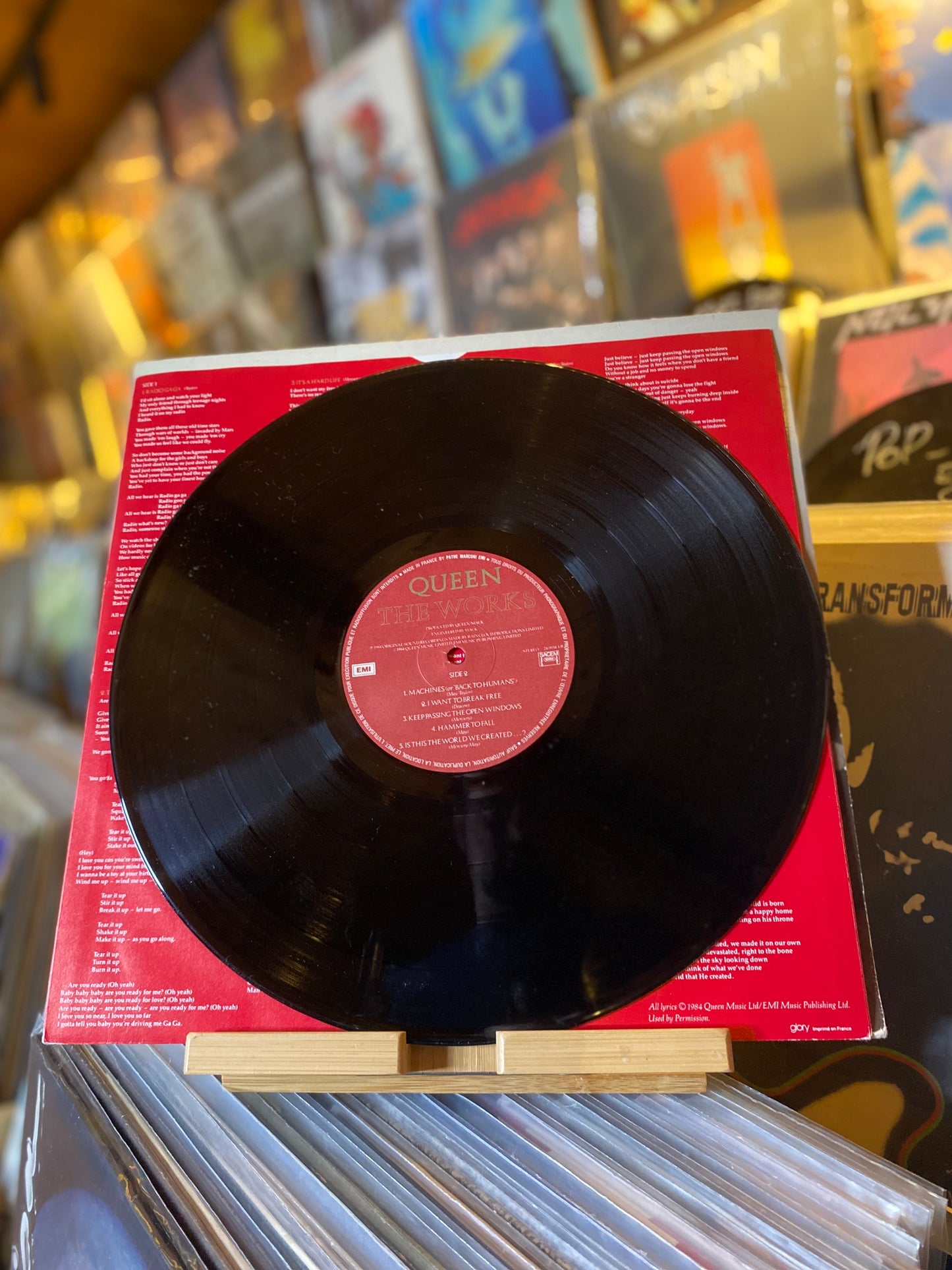 QUEEN - THE WORKS...OG EU 1984...VG++/VG+