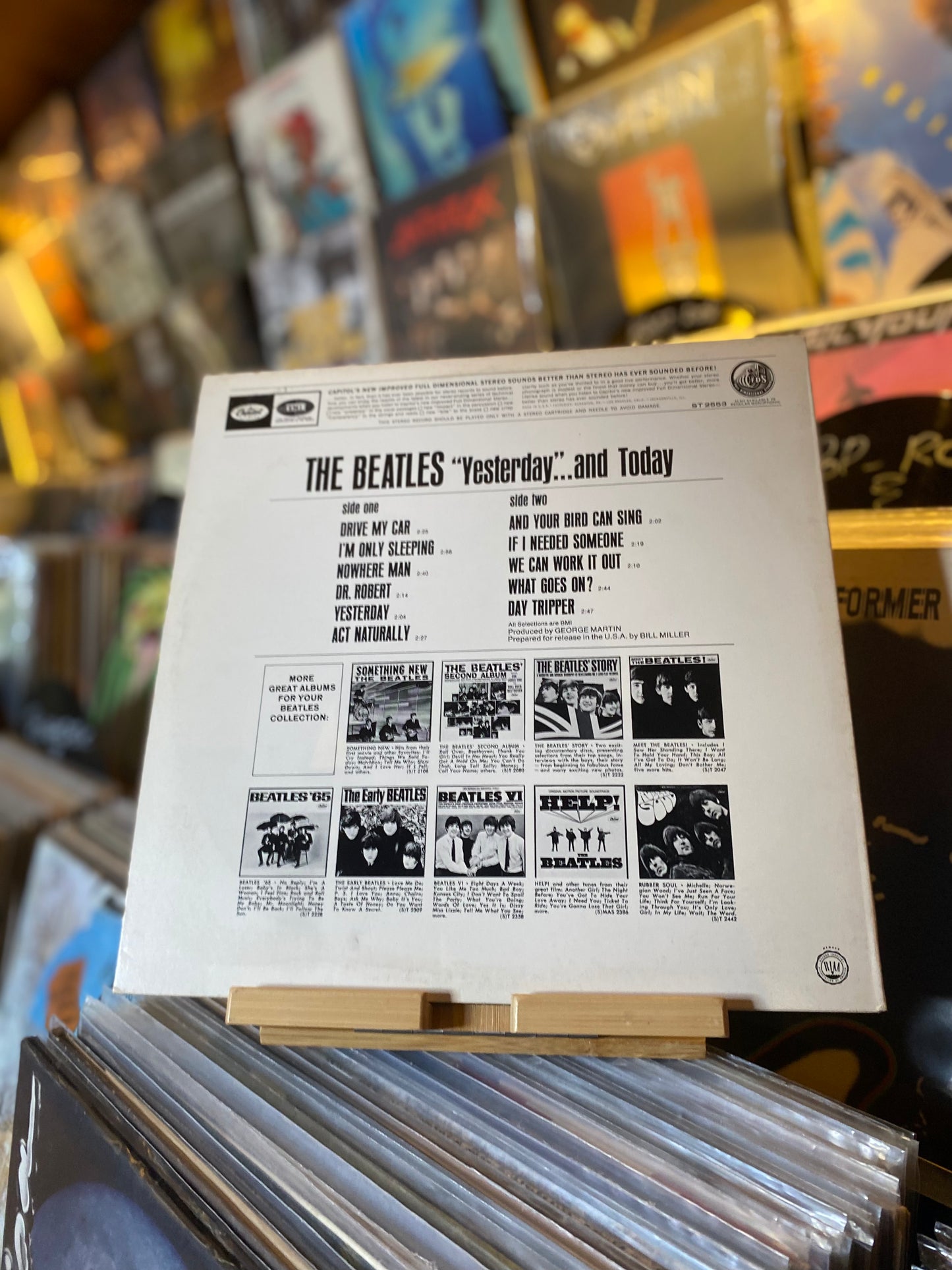 The Beatles - Yesterday And Today / LP, Album, Comp, RE, Jac (1976)
