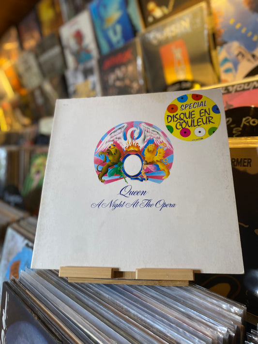 QUEEN - A NIGHT AT THE OPERA...RE FR 1978...EX/VG+