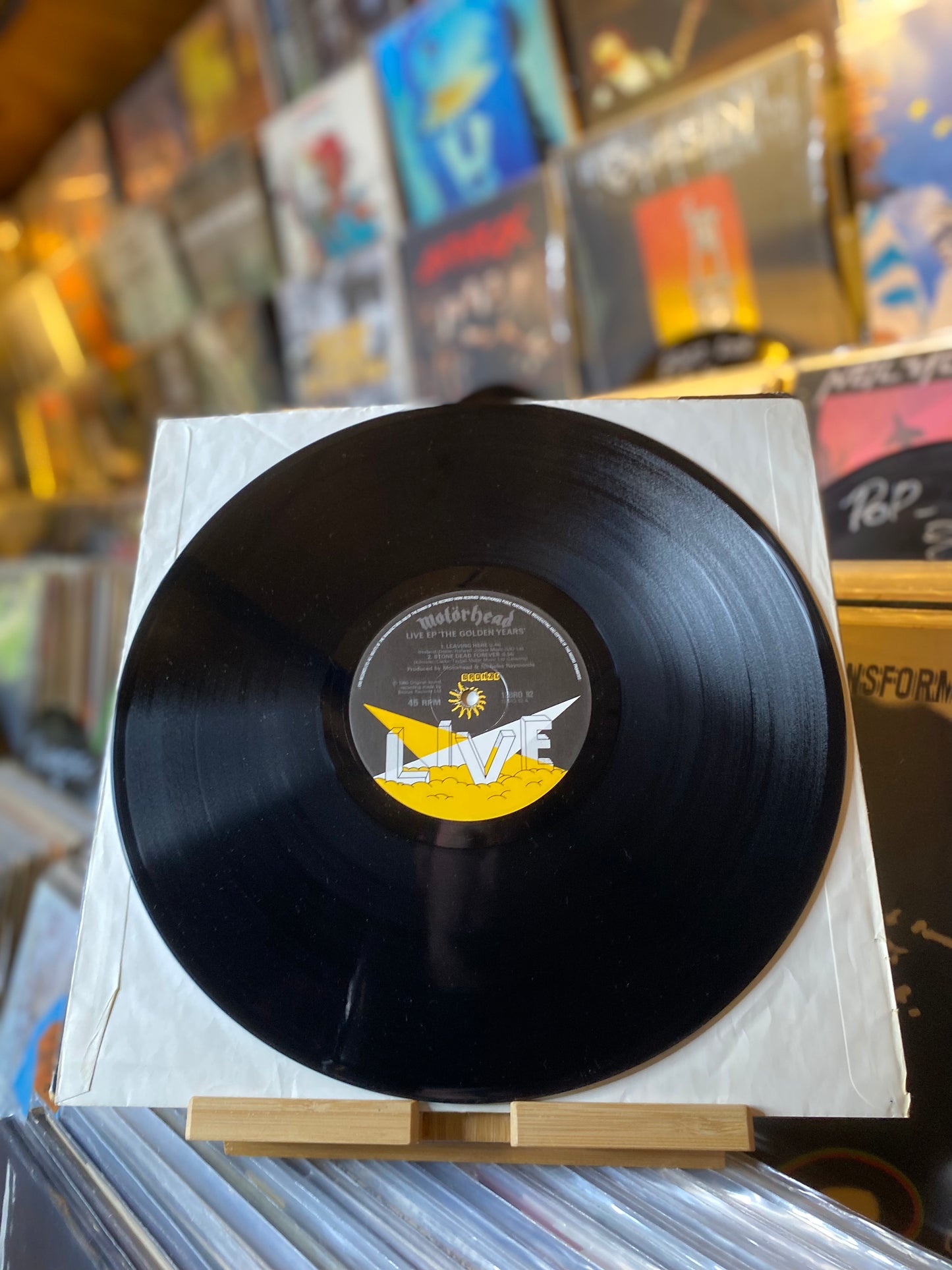 Motörhead - 'The Golden Years' - Live EP / 12", EP, Bro (UK 1980)