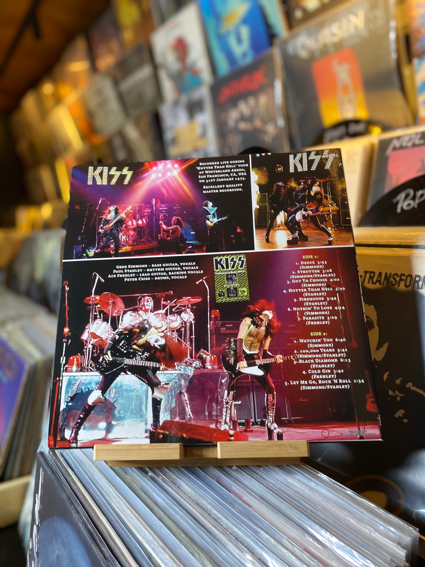 KISS - ALIVE IN WINTERLAND 1975 / LP (FR 2020)