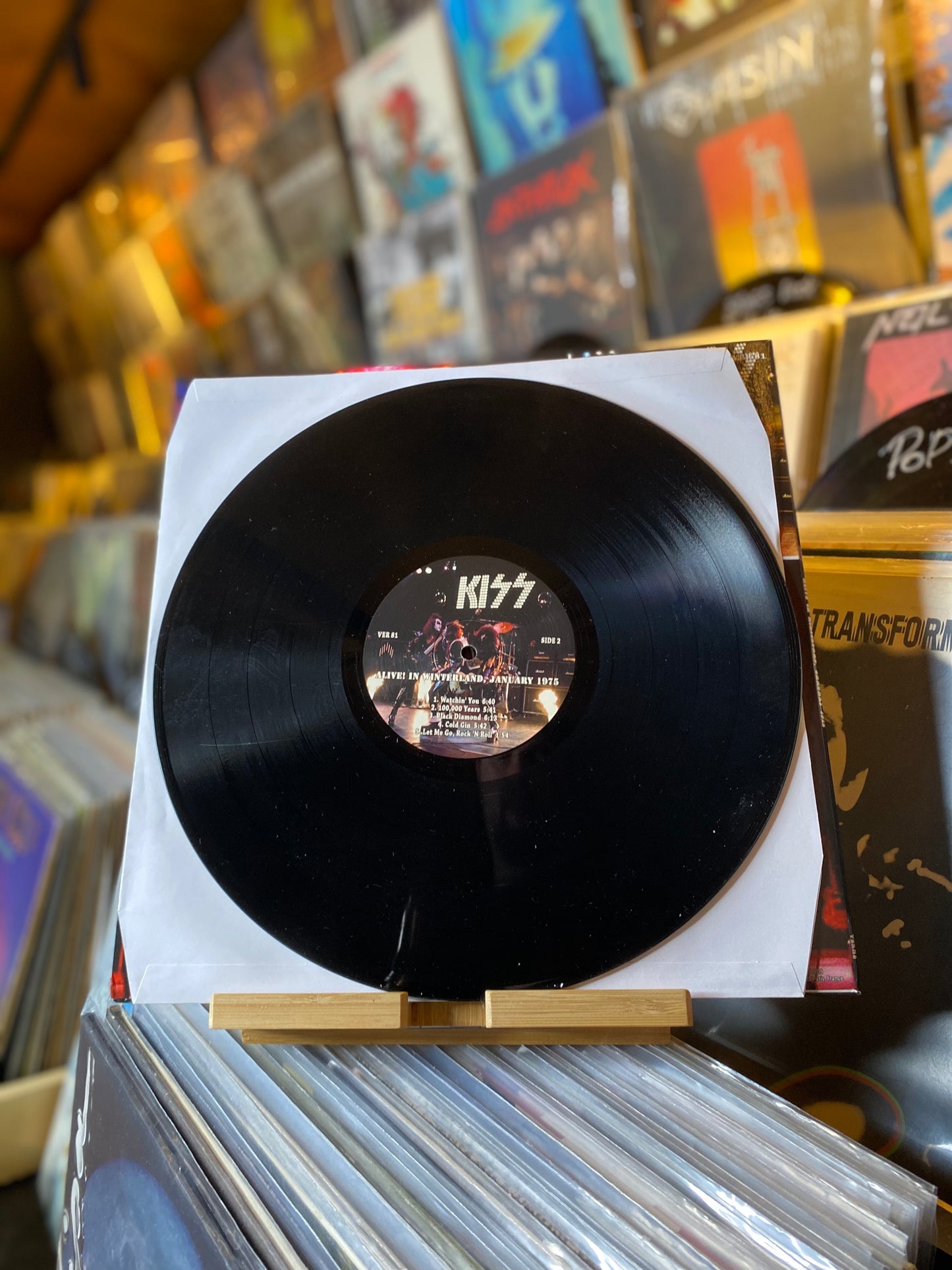 KISS - ALIVE IN WINTERLAND 1975 / LP (FR 2020)