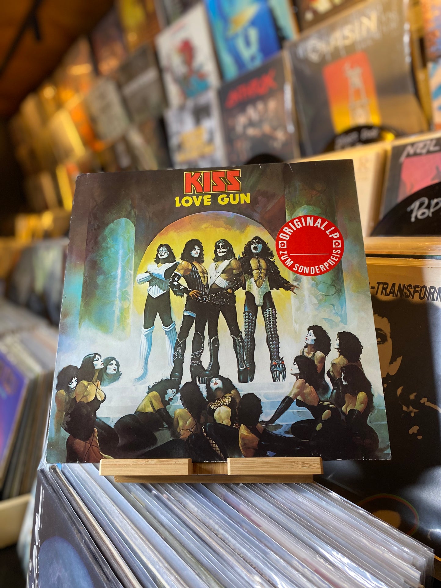 KISS - LOVE GUN / LP (GER 1980)
